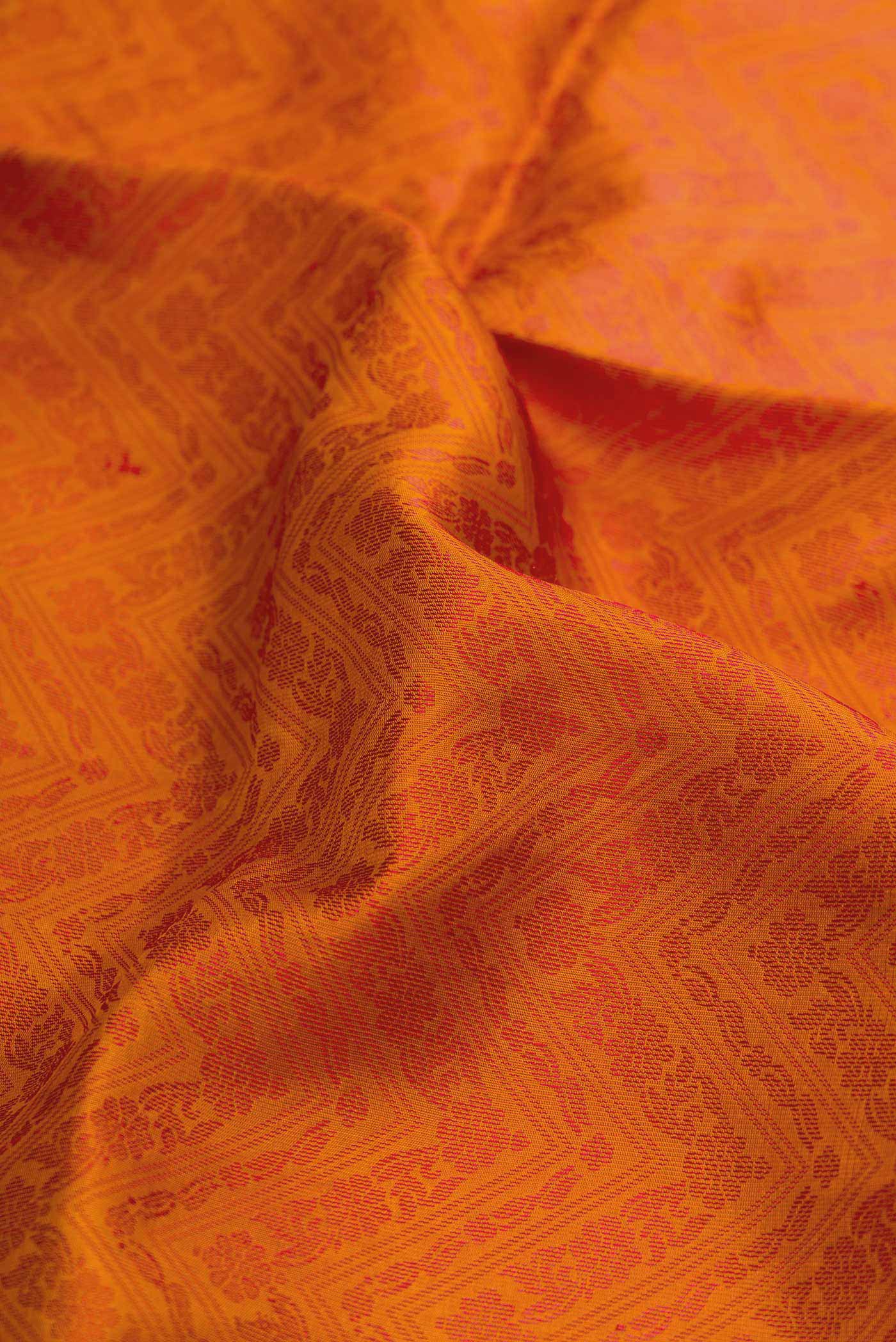 Yellow Soft Silk Saree - Image 2