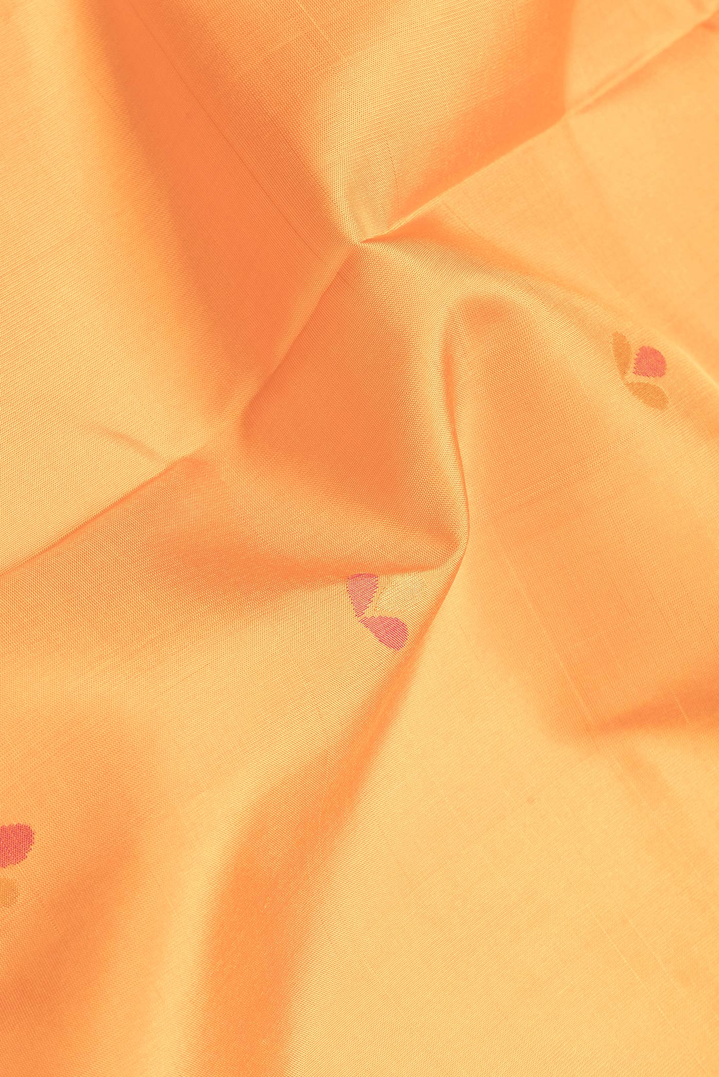 Orange Uppada Silk Saree - Image 2