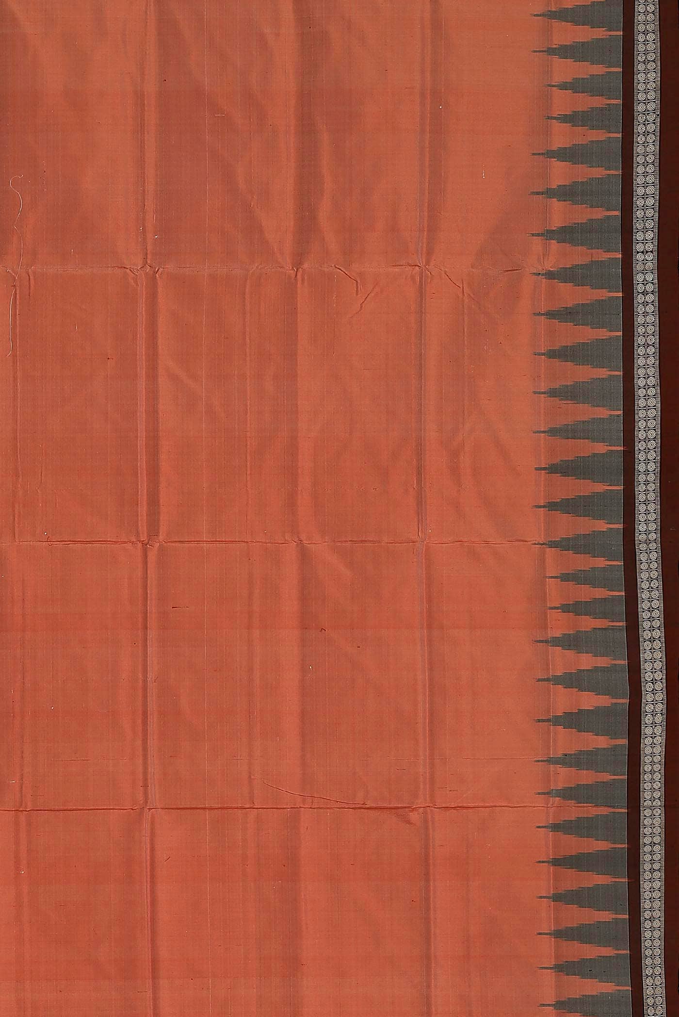 Coral Orissa Silk Saree - Image 6