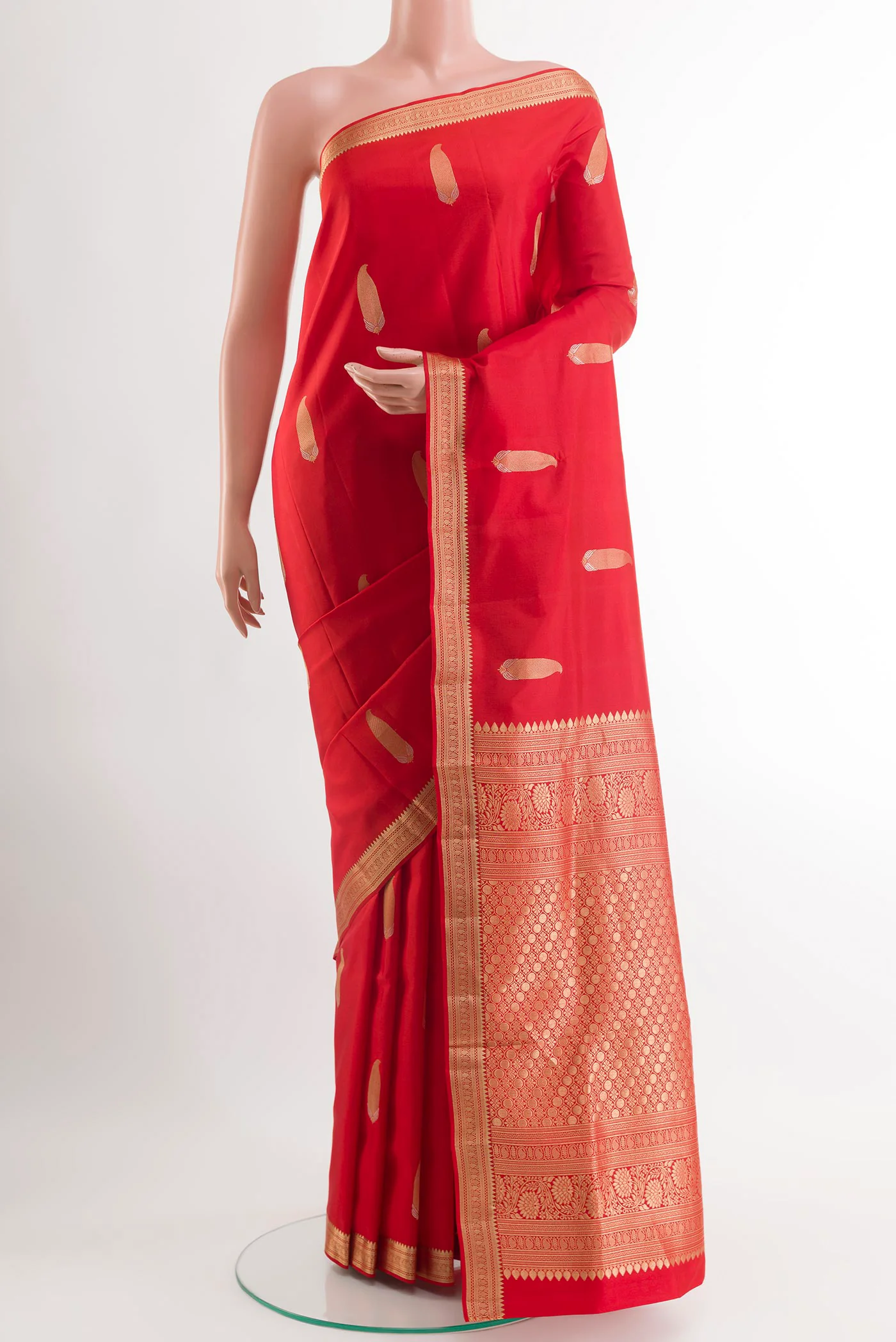 Red Soft Silk Saree