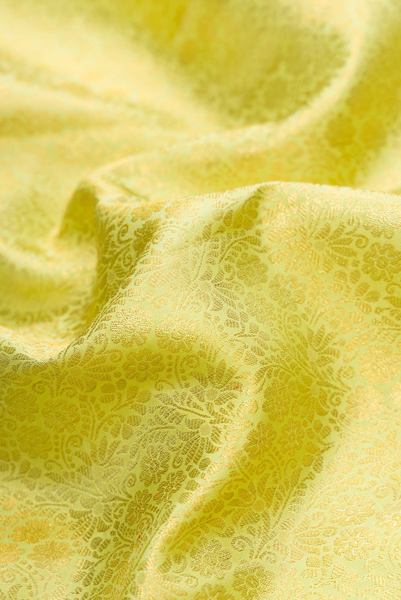 Green Kanchipuram Silk Saree - Image 2