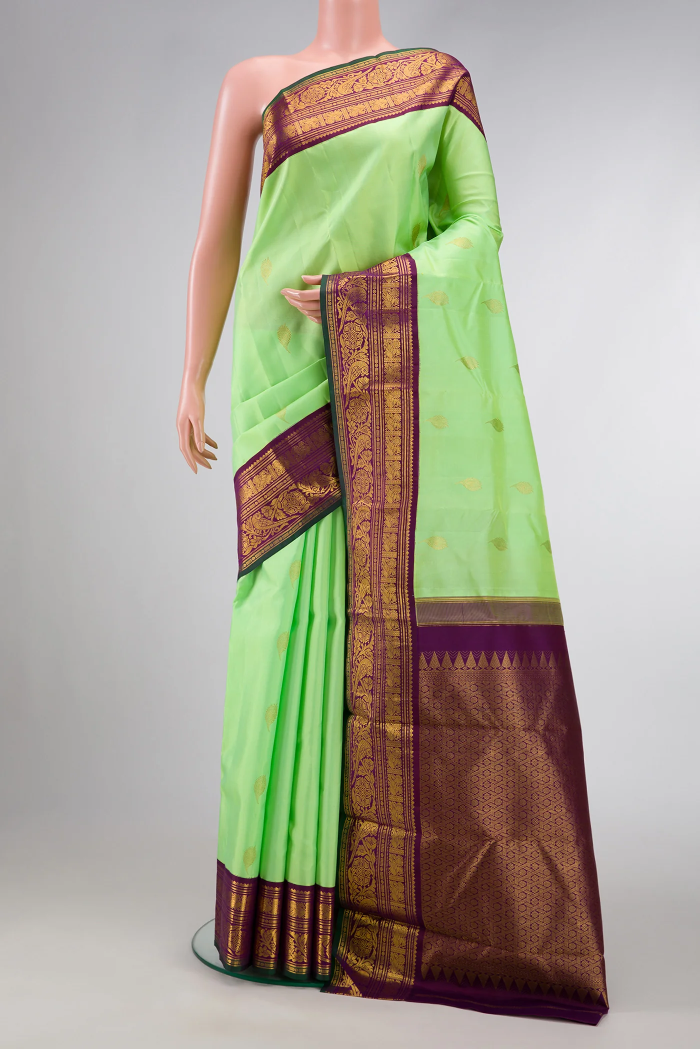 Green Kanjivaram Silk Saree