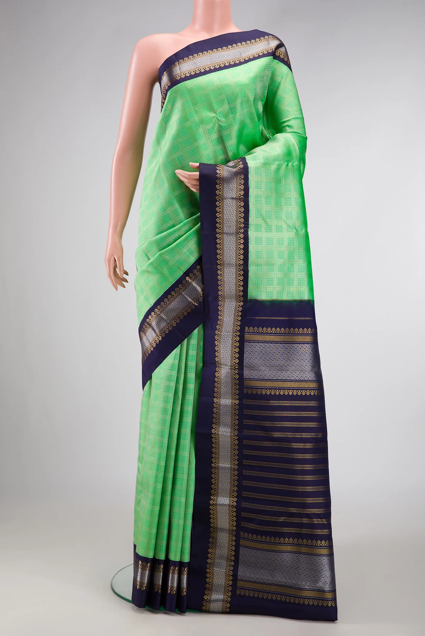 Green Kanjivaram Silk Saree