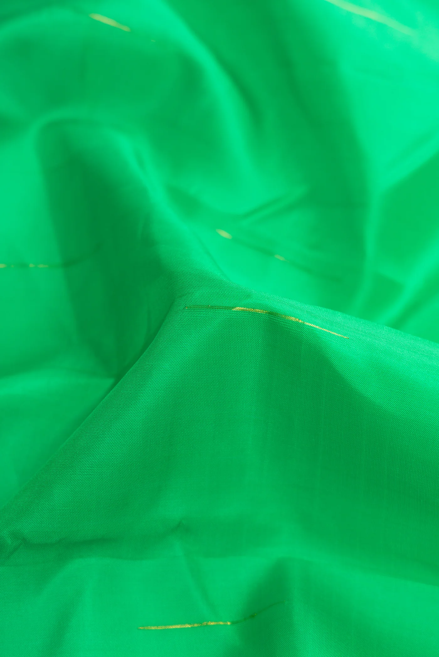 Green Kanjivaram Silk Saree - Image 2