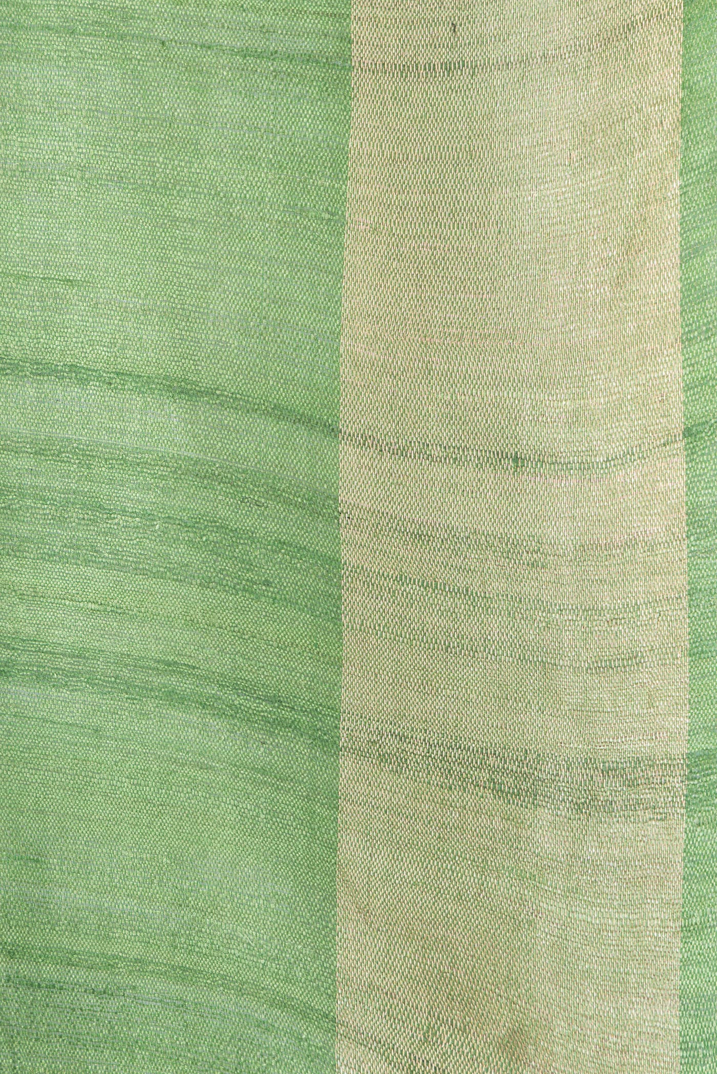 Parrot Green Dual Tone Tussar Silk Saree - Image 3