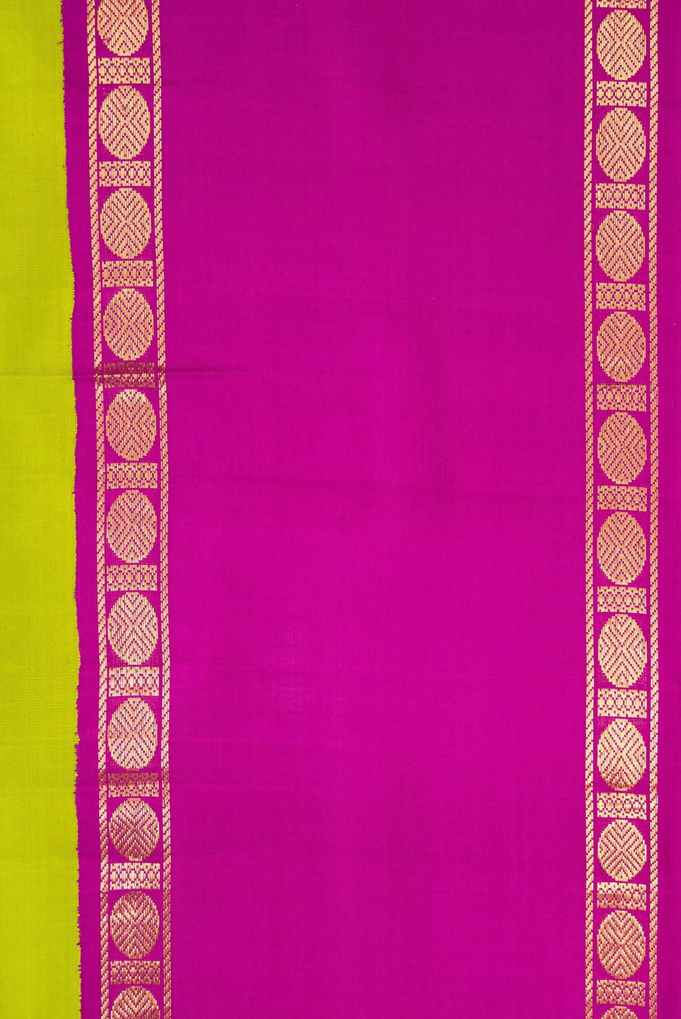Parrot Green Kanjivaram Silk Saree - Image 3