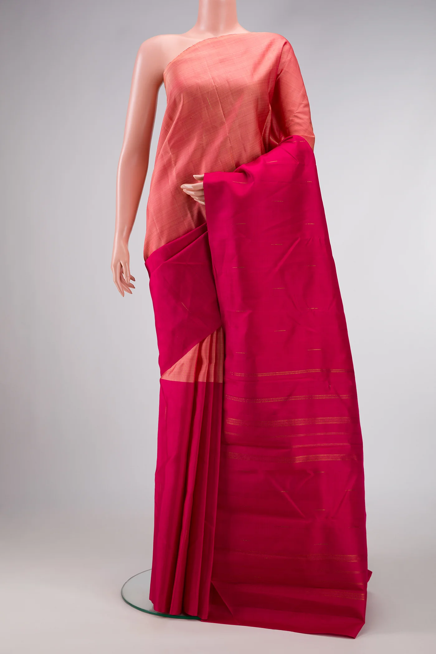 Multi Color Kanjivaram Silk Saree
