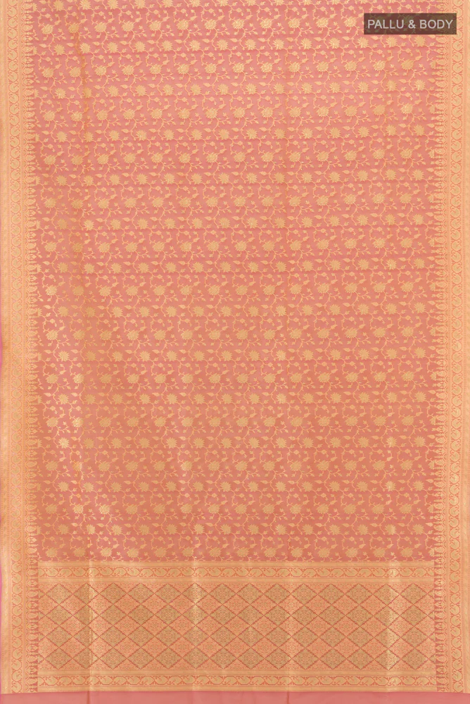 Multi Color Banarasi Silk Saree - Image 5