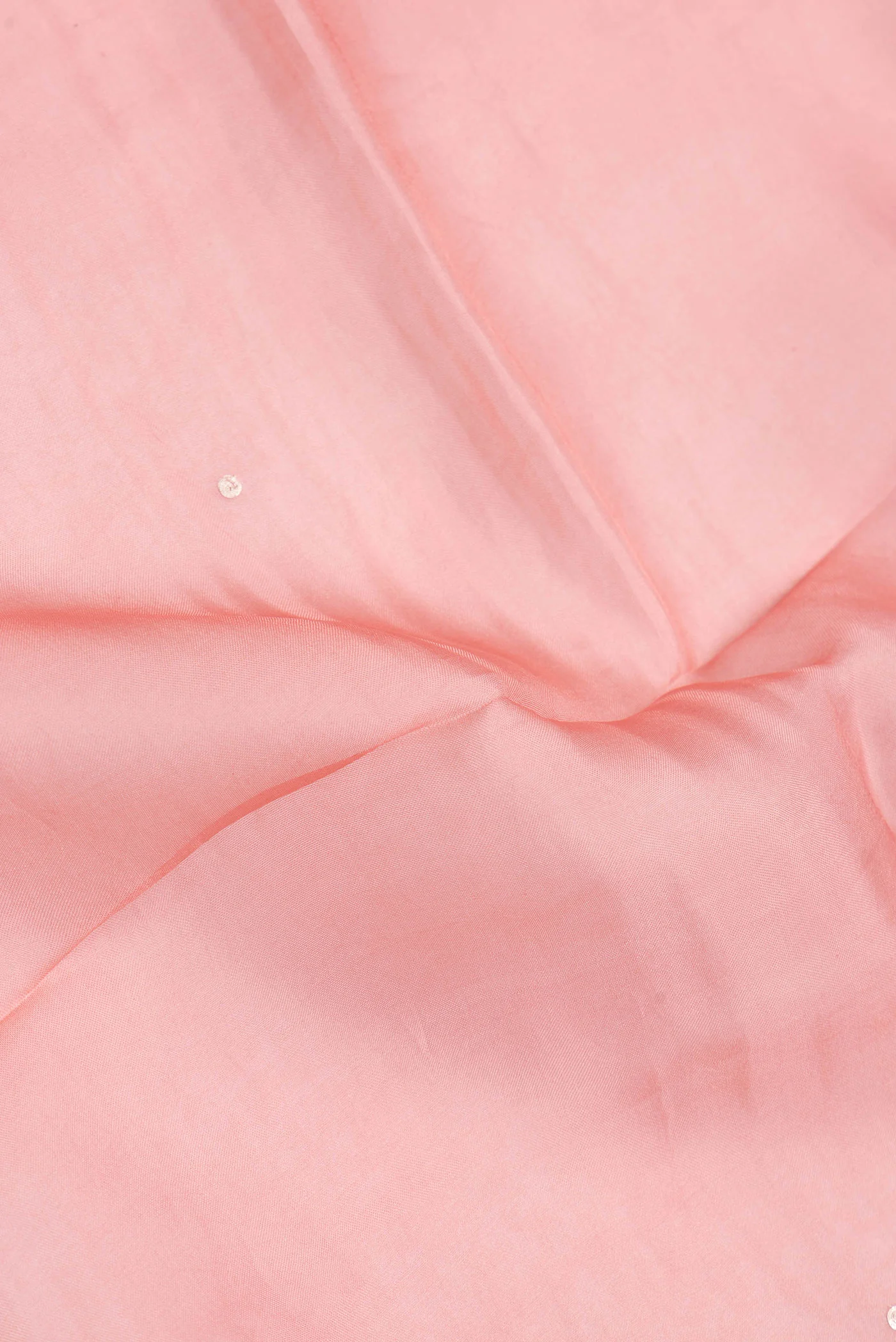 Coral Organza Silk Saree - Image 2