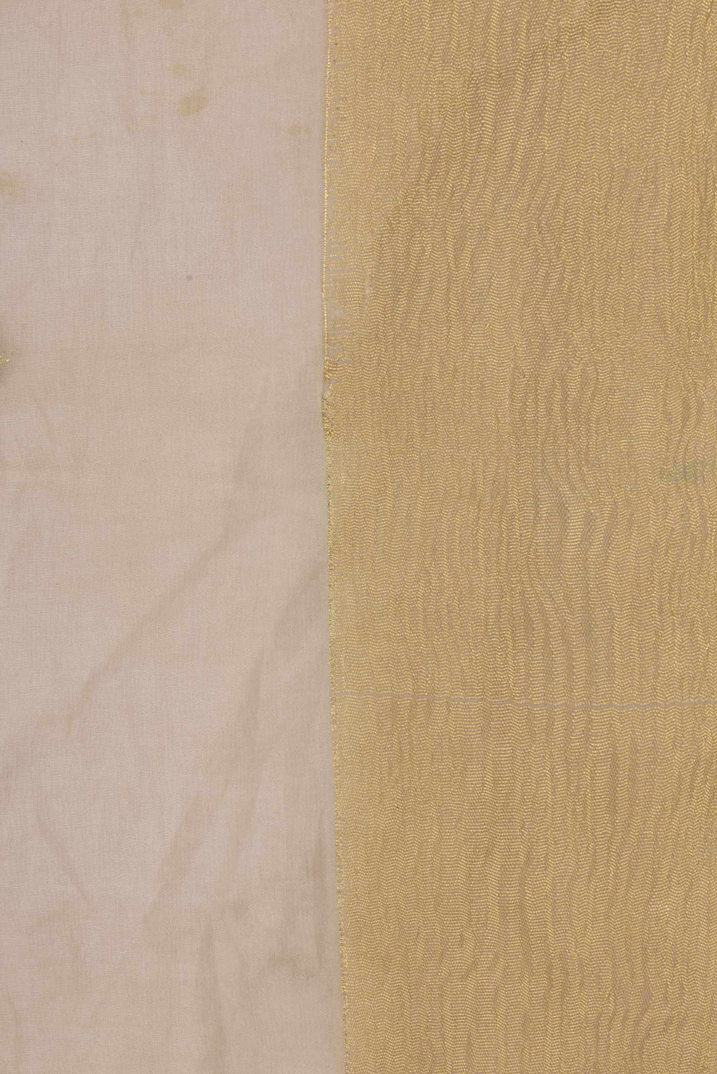 Sandal Organza Silk Saree - Image 3