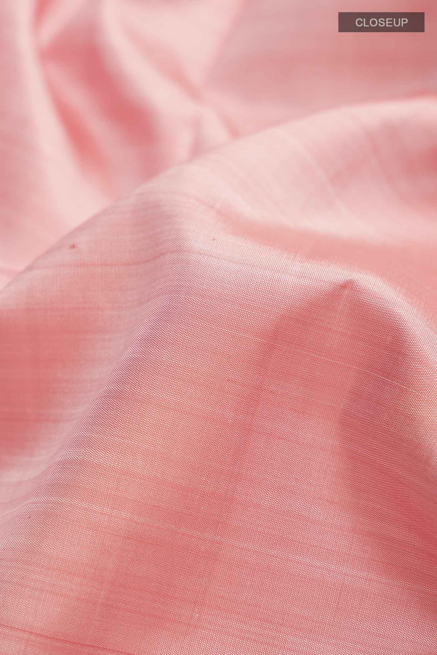 Peach Kanjivaram Silk Saree - Image 2