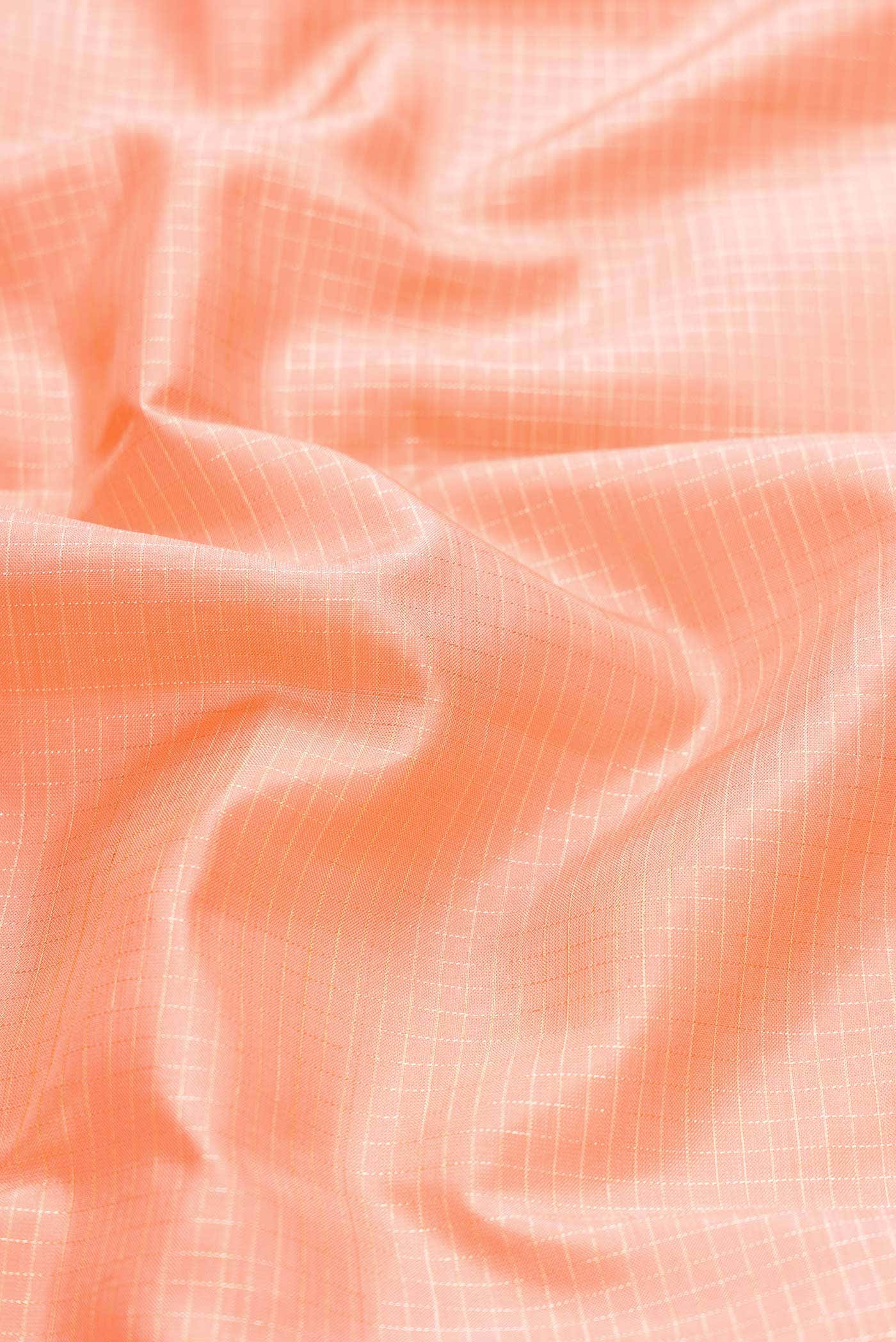 Peach Kanjivaram Silk Saree - Image 3