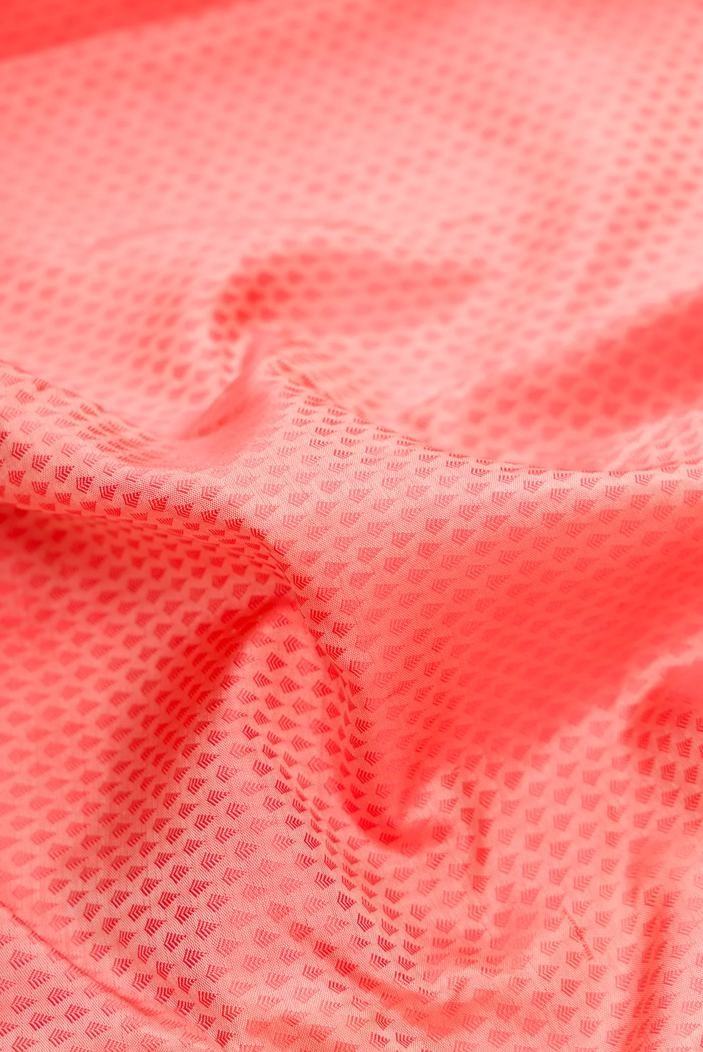 Peach Kanchipuram Silk Saree - Image 2