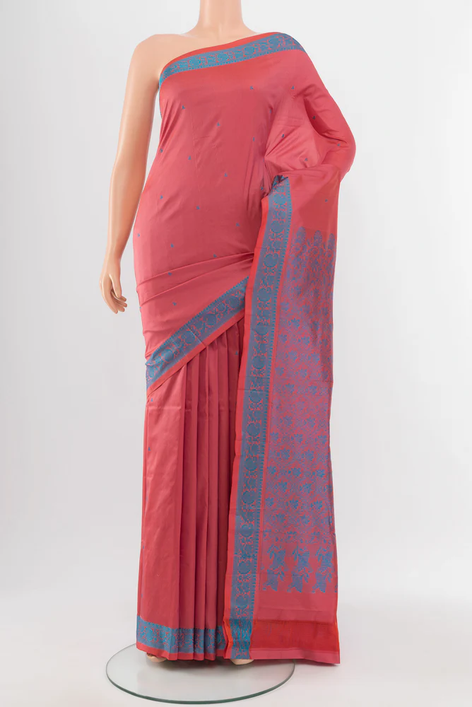Pink Kanjivaram Silk Saree
