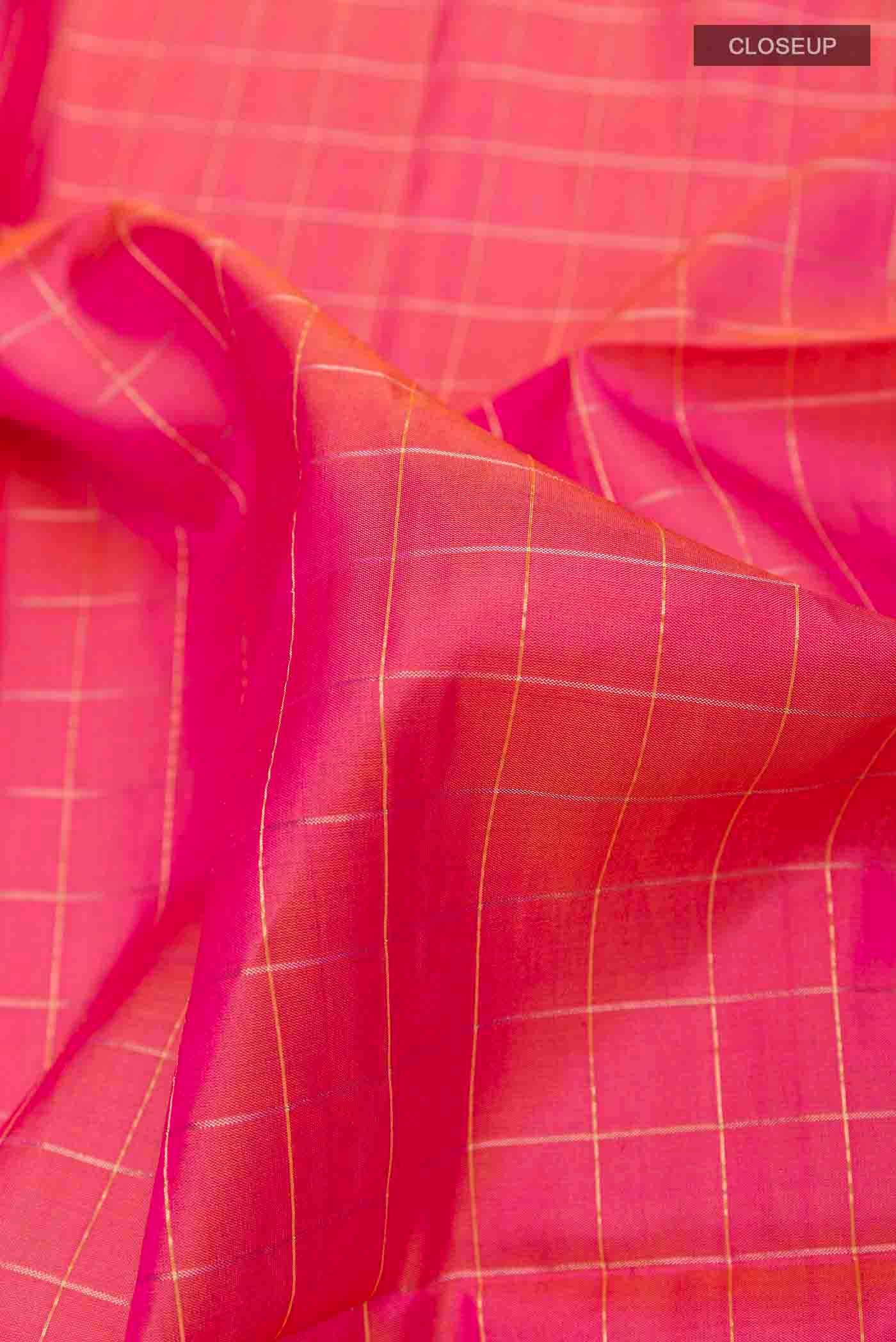 Peach Soft Silk Saree - Image 2