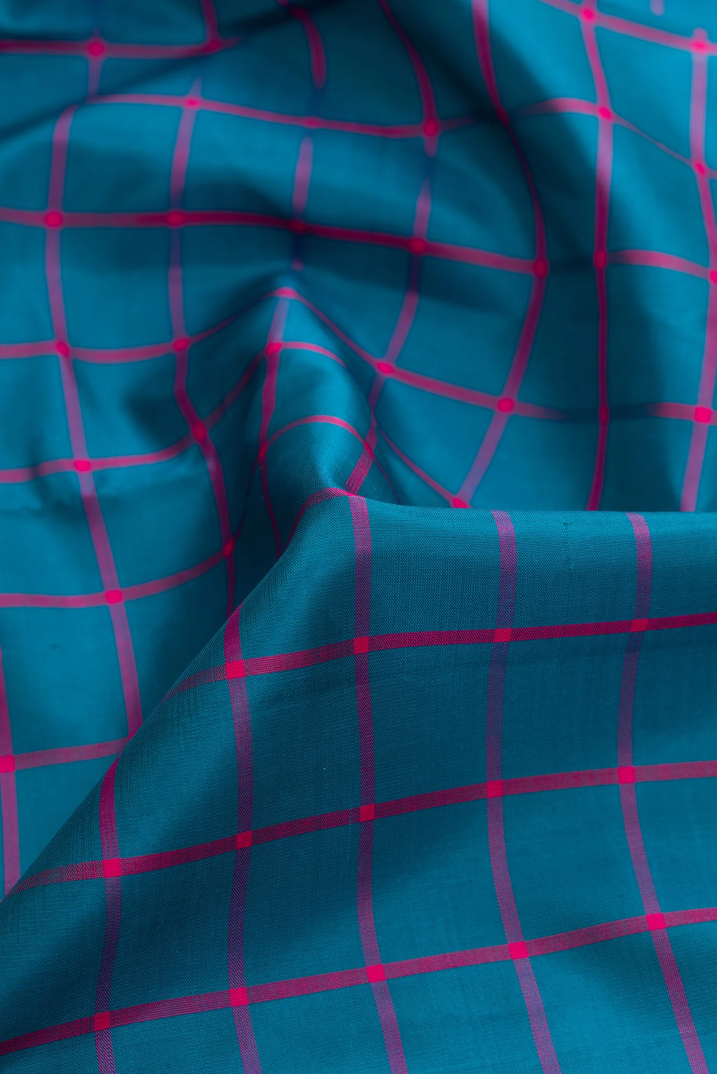 Blue Kanjivaram Silk Saree - Image 2