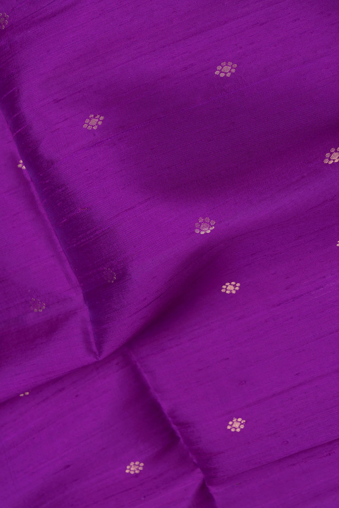 Violet Raw Silk Saree - Image 2
