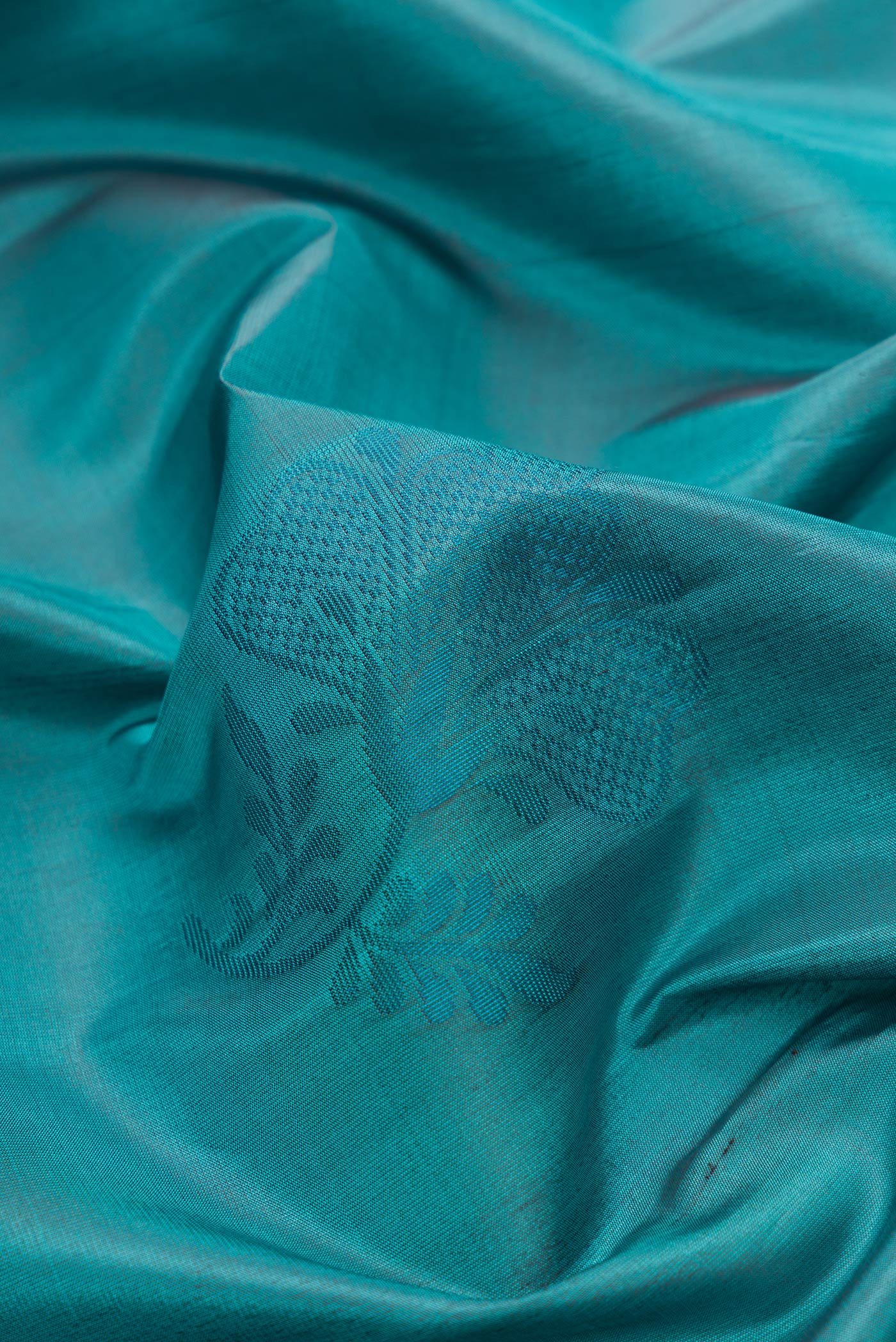 Blue Soft Silk Saree - Image 2