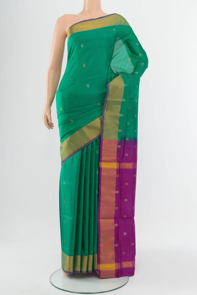 Green Uppada Silk Saree