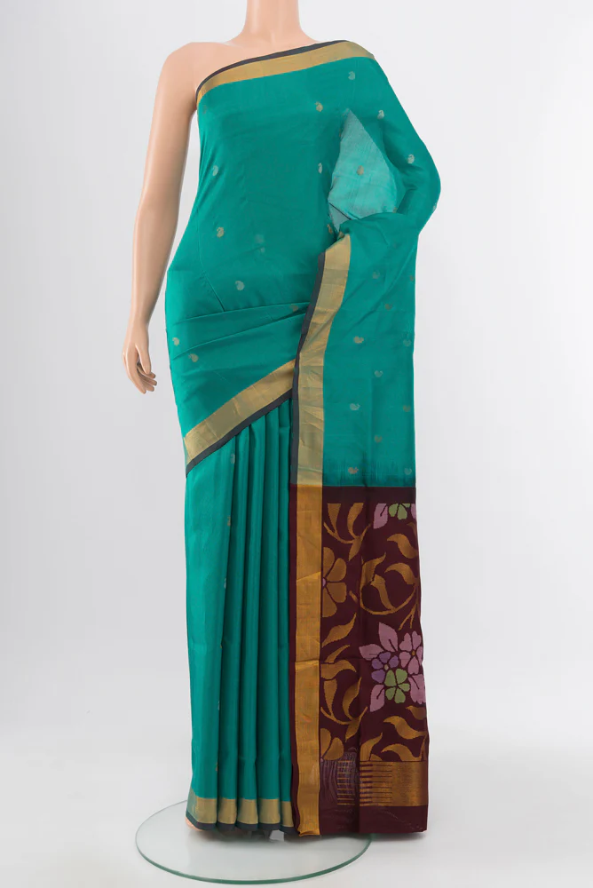 Blue Uppada Silk Saree