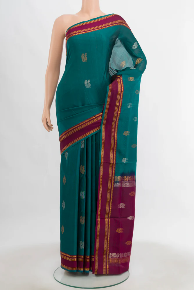 Blue Uppada Silk Saree