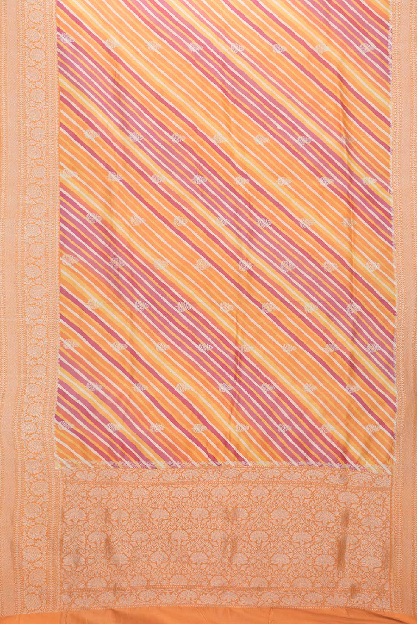 Multi Color Tussar Silk Saree - Image 6