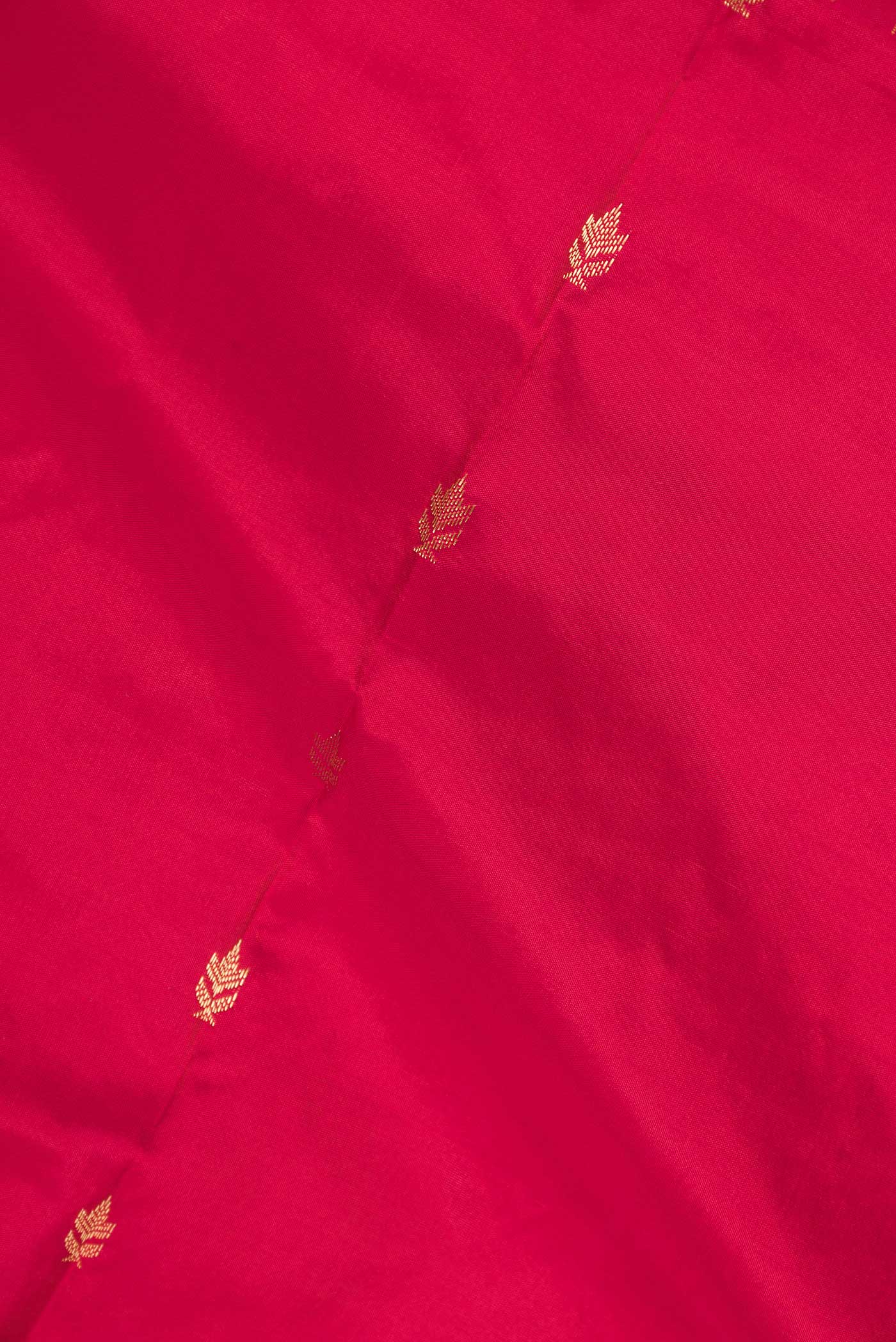 Pink Bangalore Silk Saree - Image 2