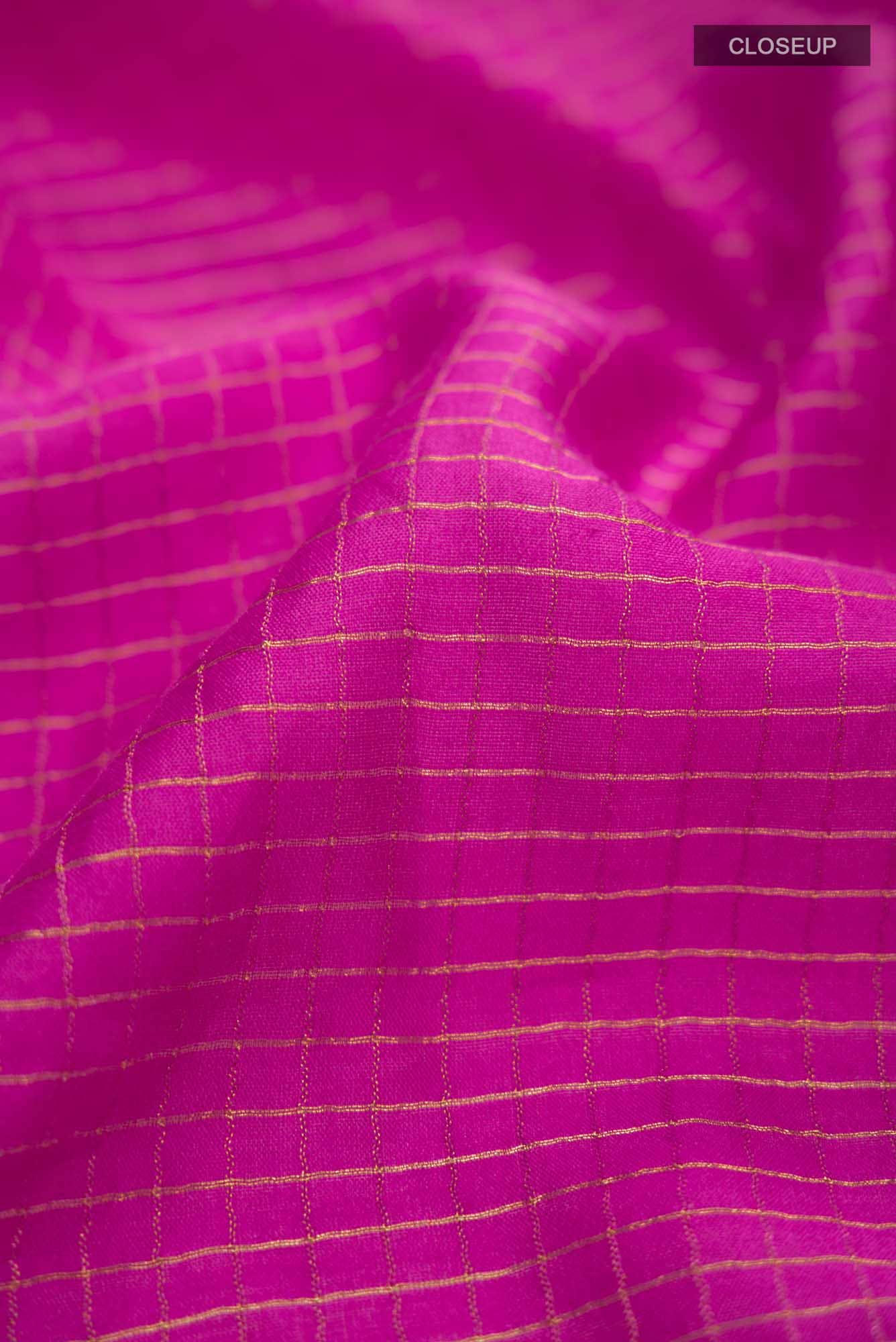 Pink Bhagalpuri Tussar Silk Saree - Image 3