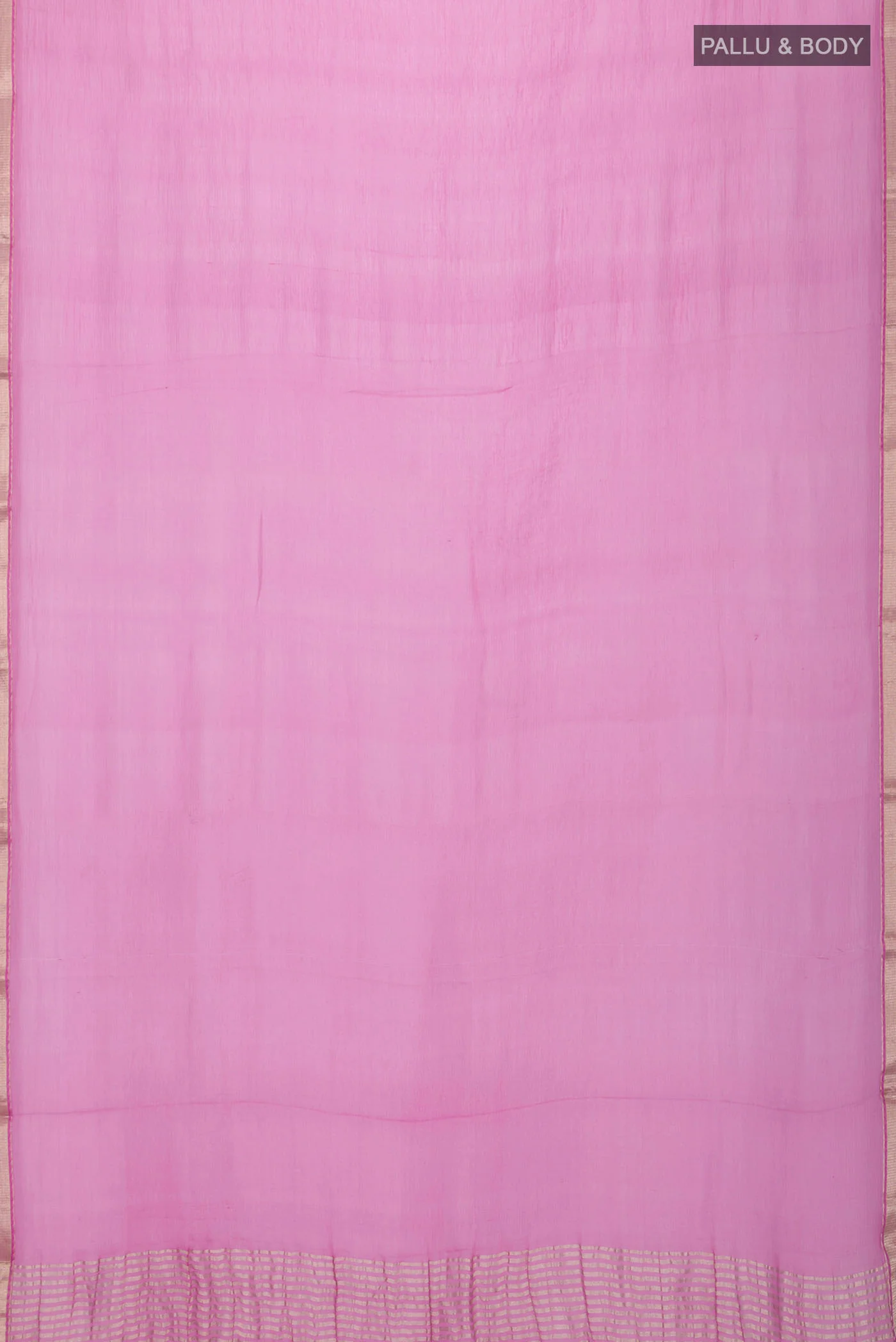 Pink Chiffon Saree - Image 5