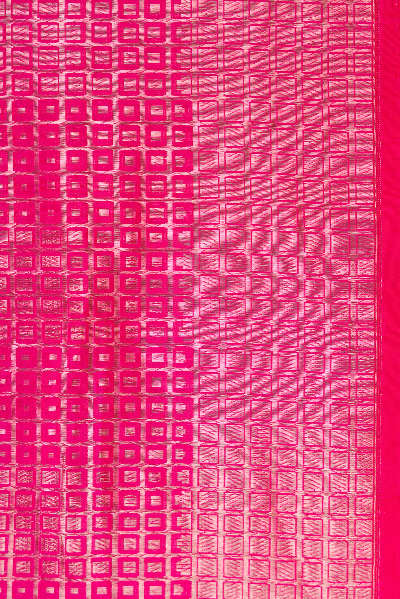 Pink Banarasi Silk Saree - Image 4