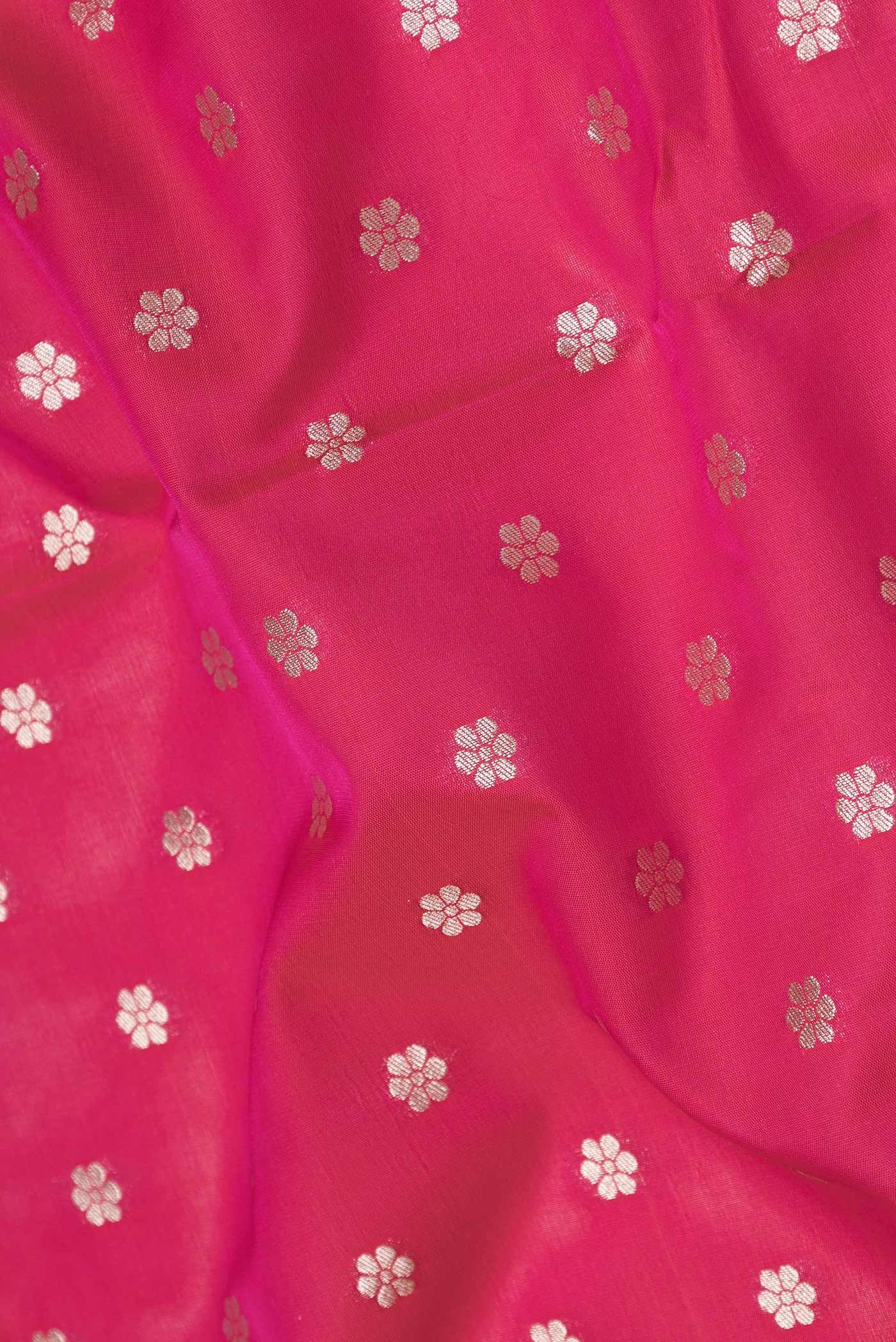 Pink Blended Banarasi Silk Saree - Image 2