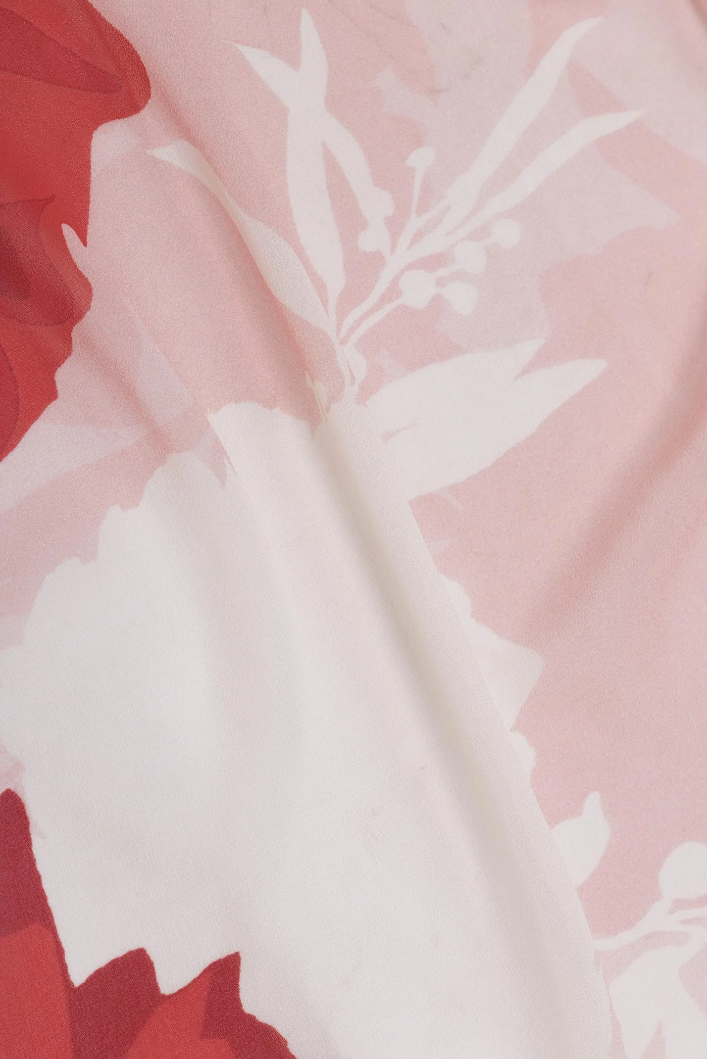 Peach Georgette Saree - Image 2