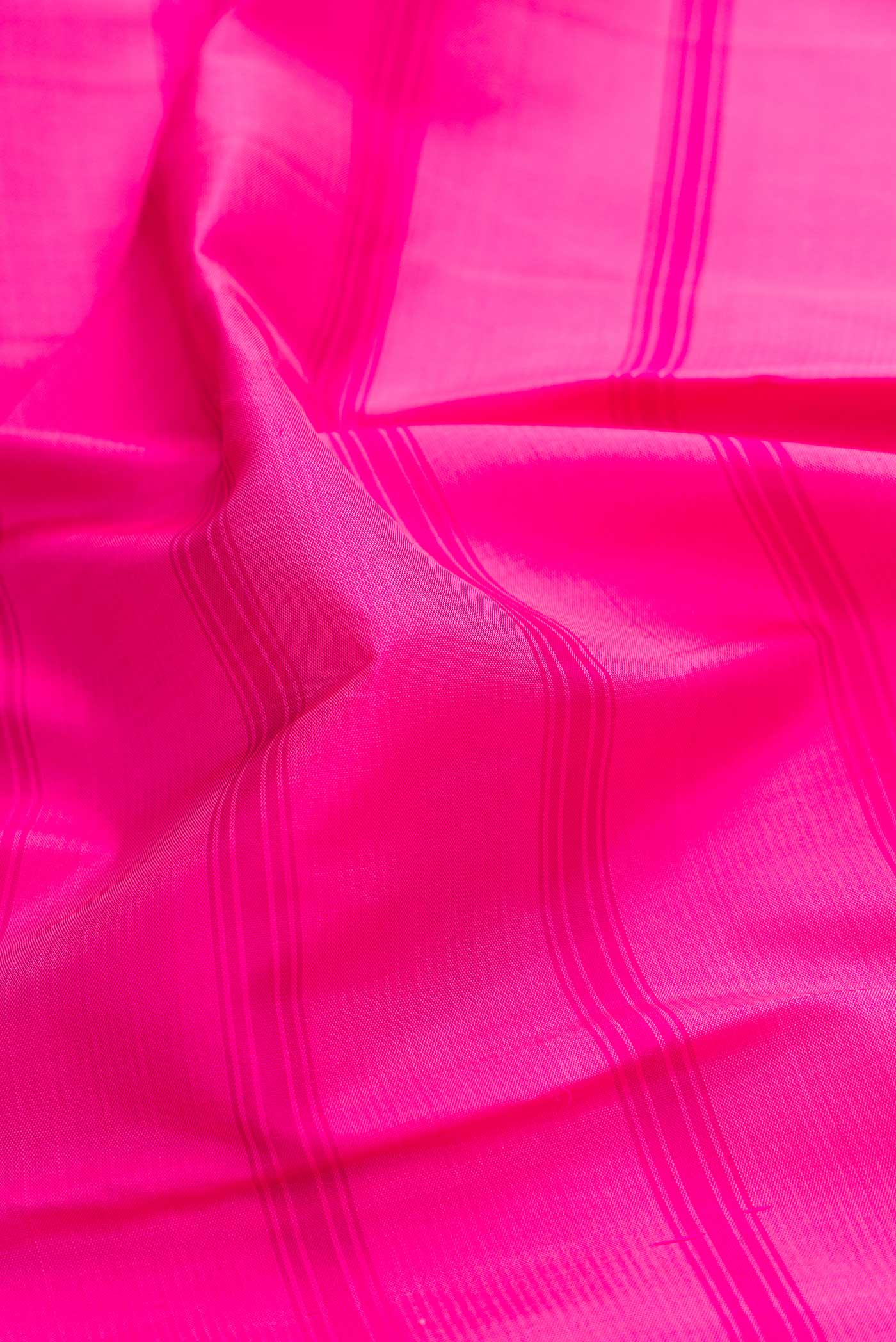 Pink Dual Tone Kanchipuram Saree - Image 2