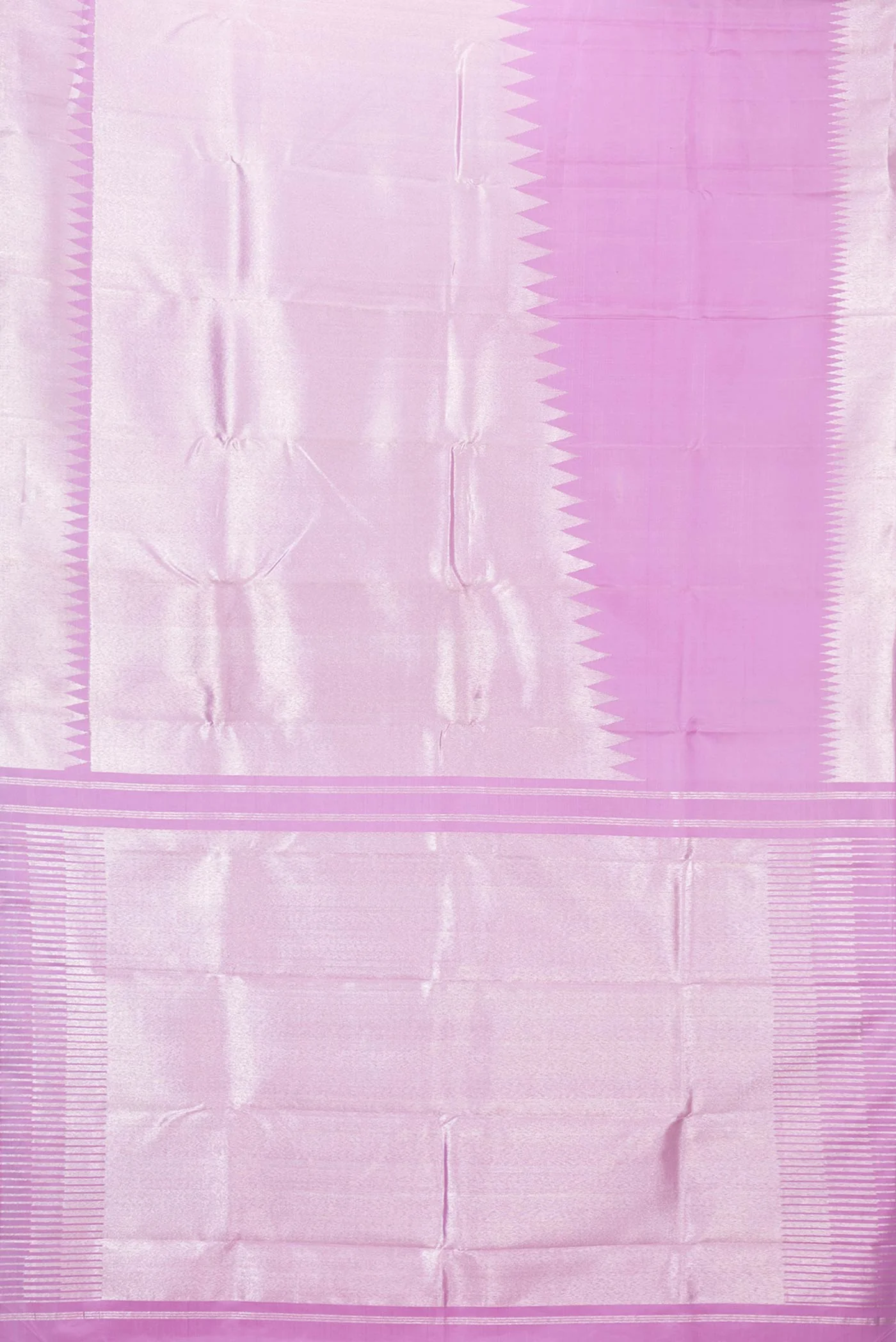 Lavender Kanchipuram Silk Saree - Image 6