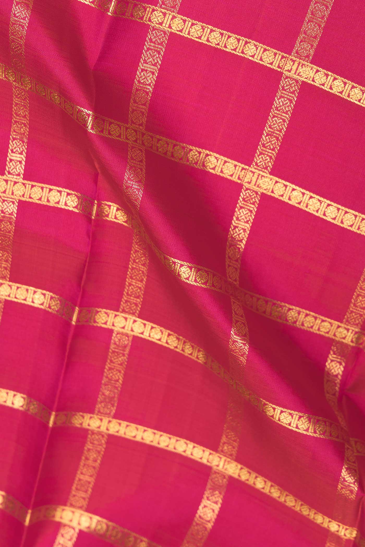 Pink Dual Tone Kanjivaram Saree - Image 2