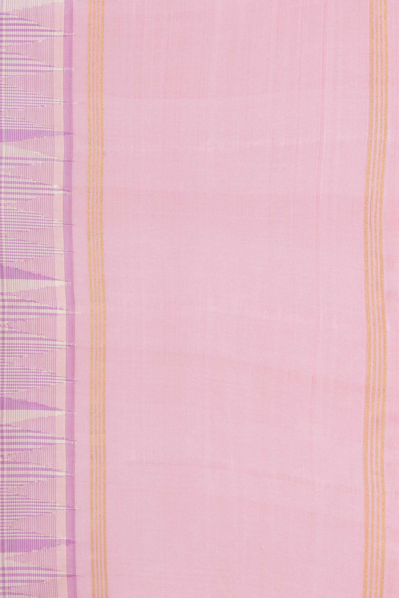 Lavender Kanjivaram Silk Saree - Image 3