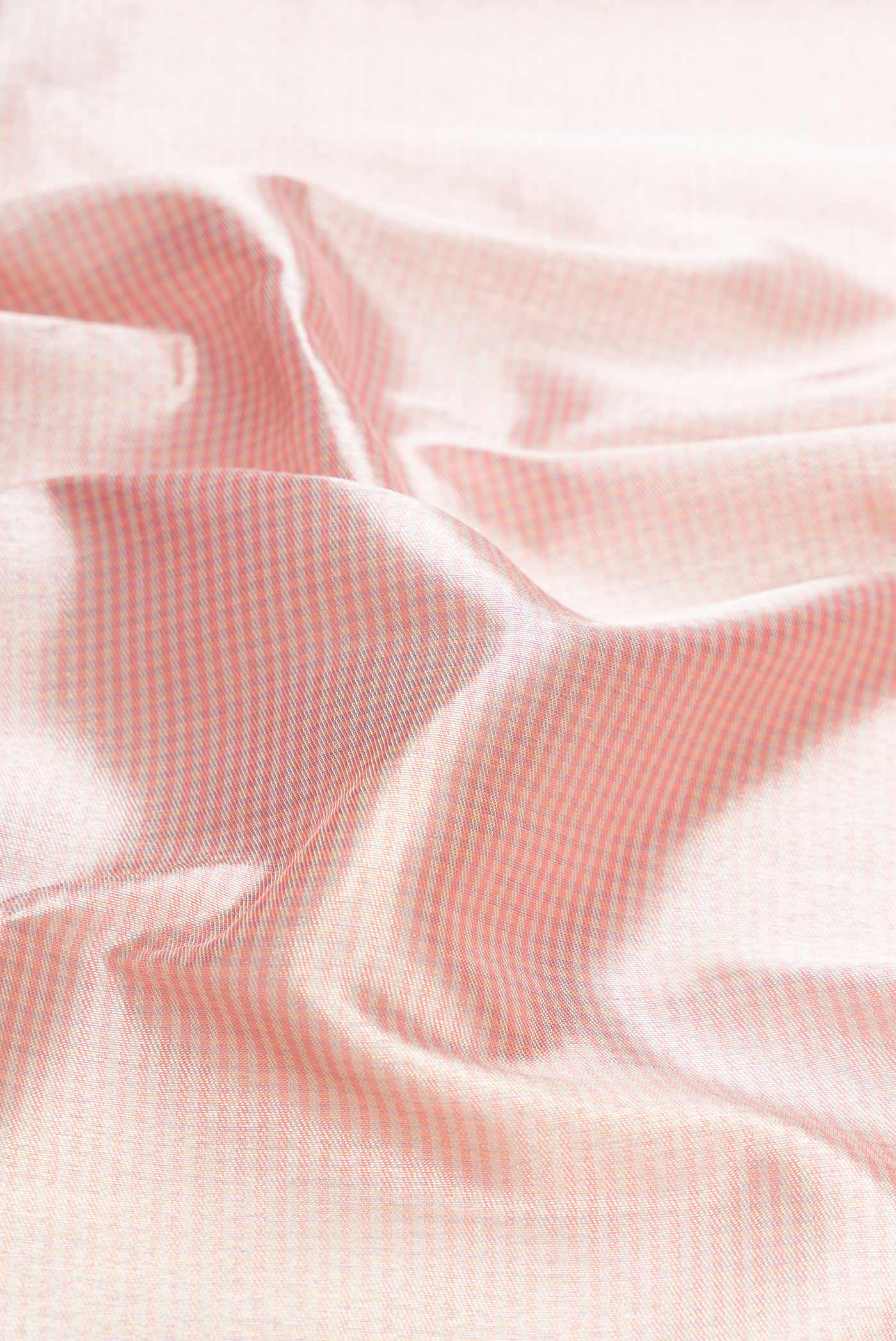 Pink Dual Tone Kanchipuram Silk Saree - Image 2
