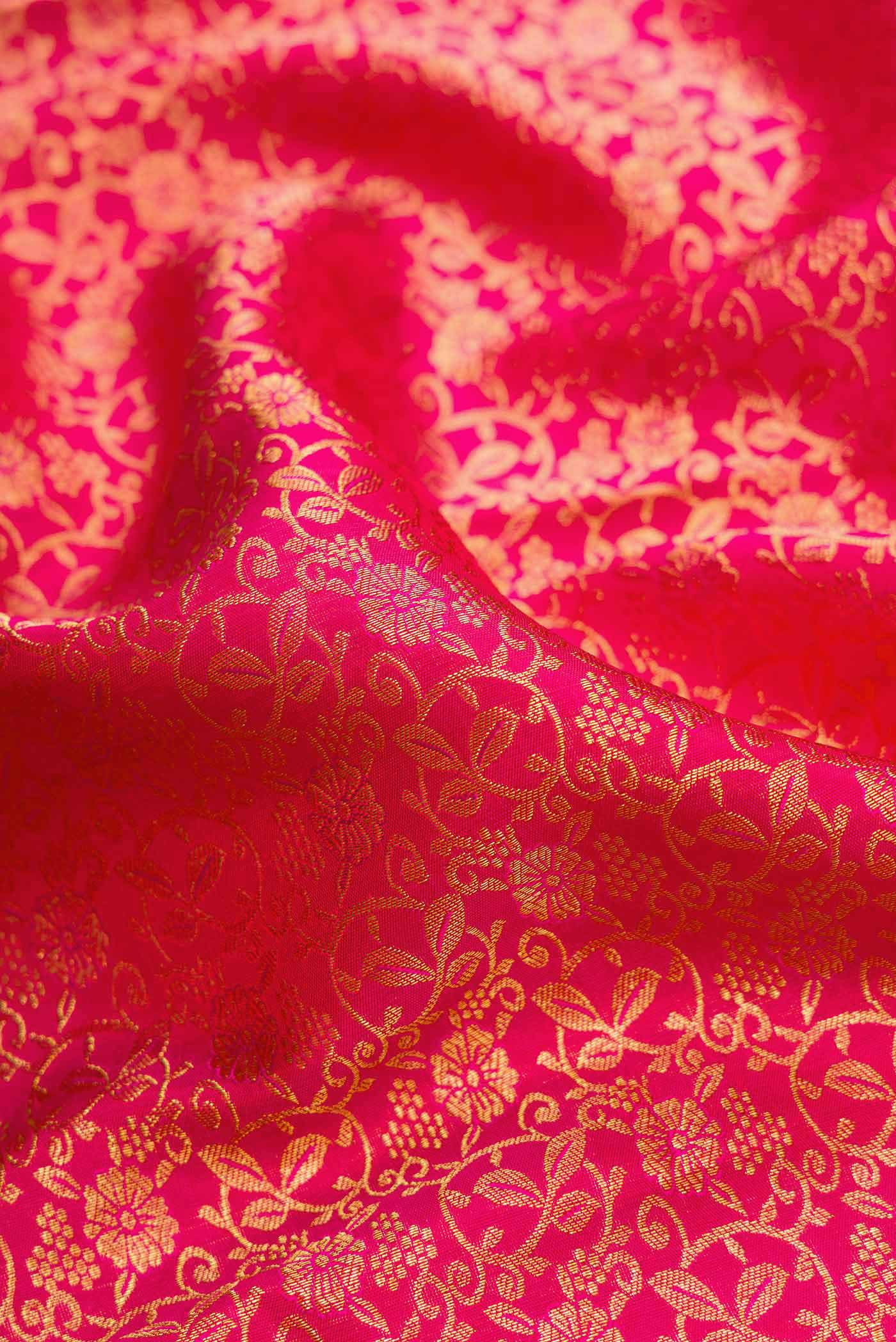 Pink Kanchipuram Silk Saree - Image 2