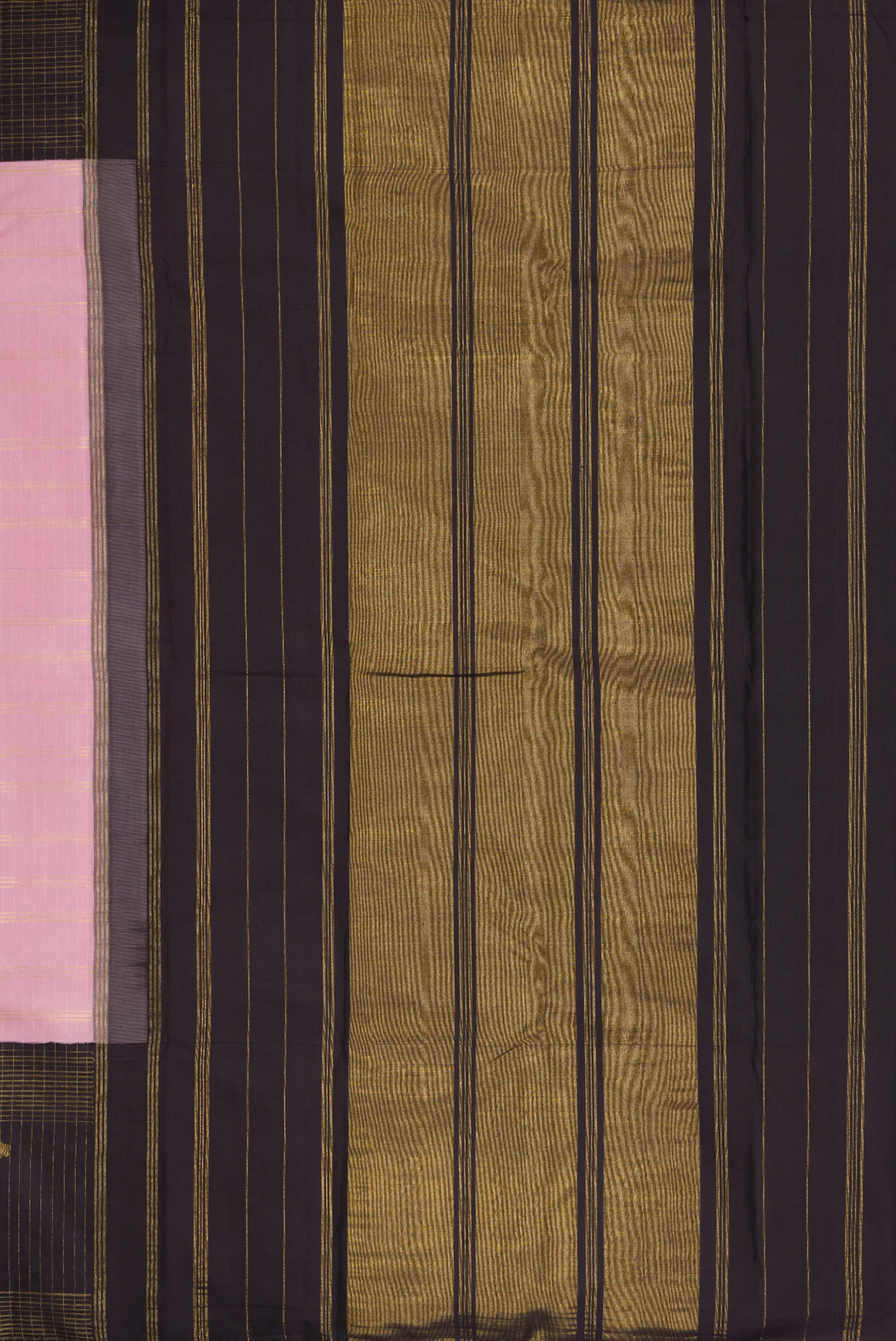 Rose pink Kanchipuram Silk Saree - Image 7