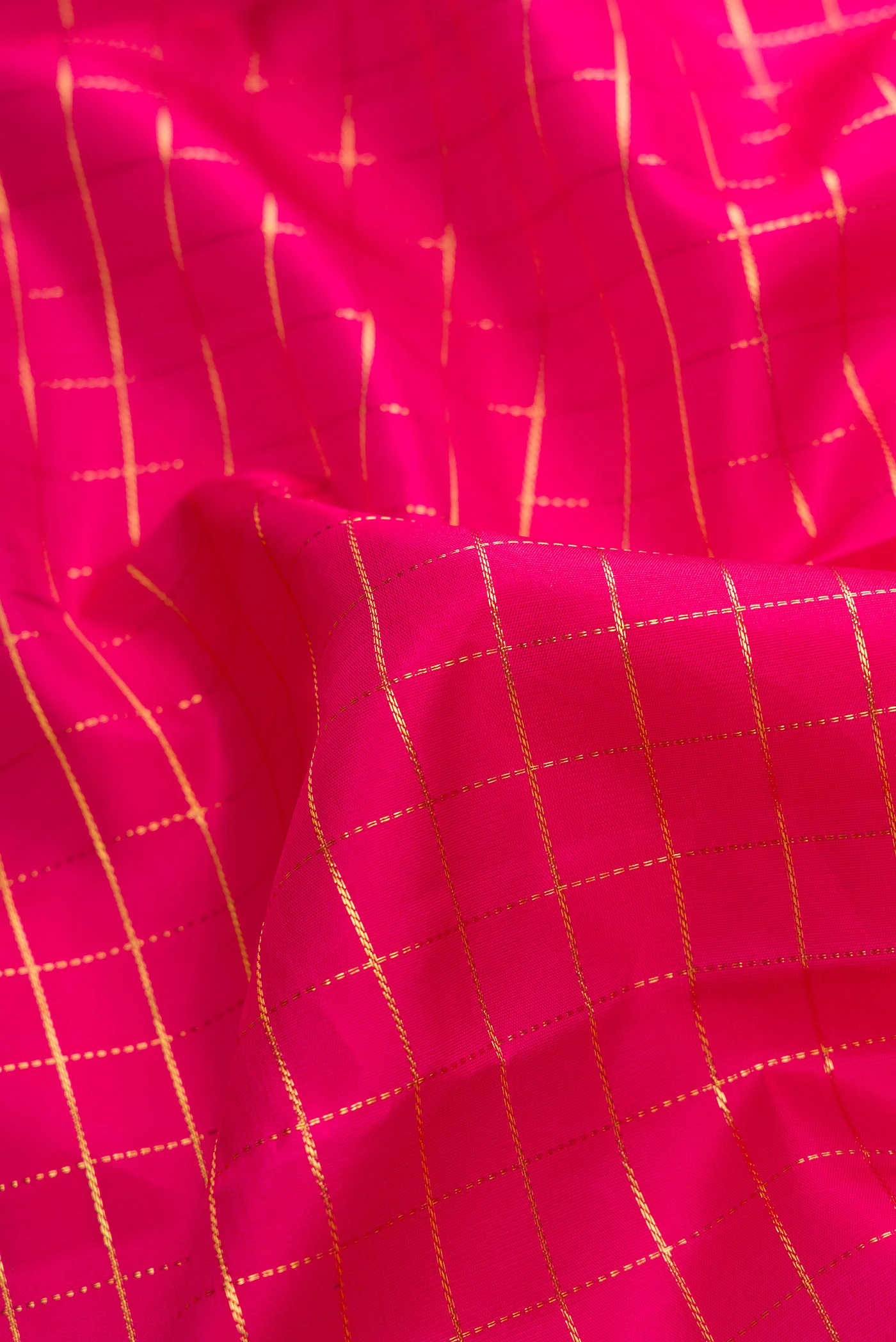 Pink Kanchipuram Silk Saree - Image 2