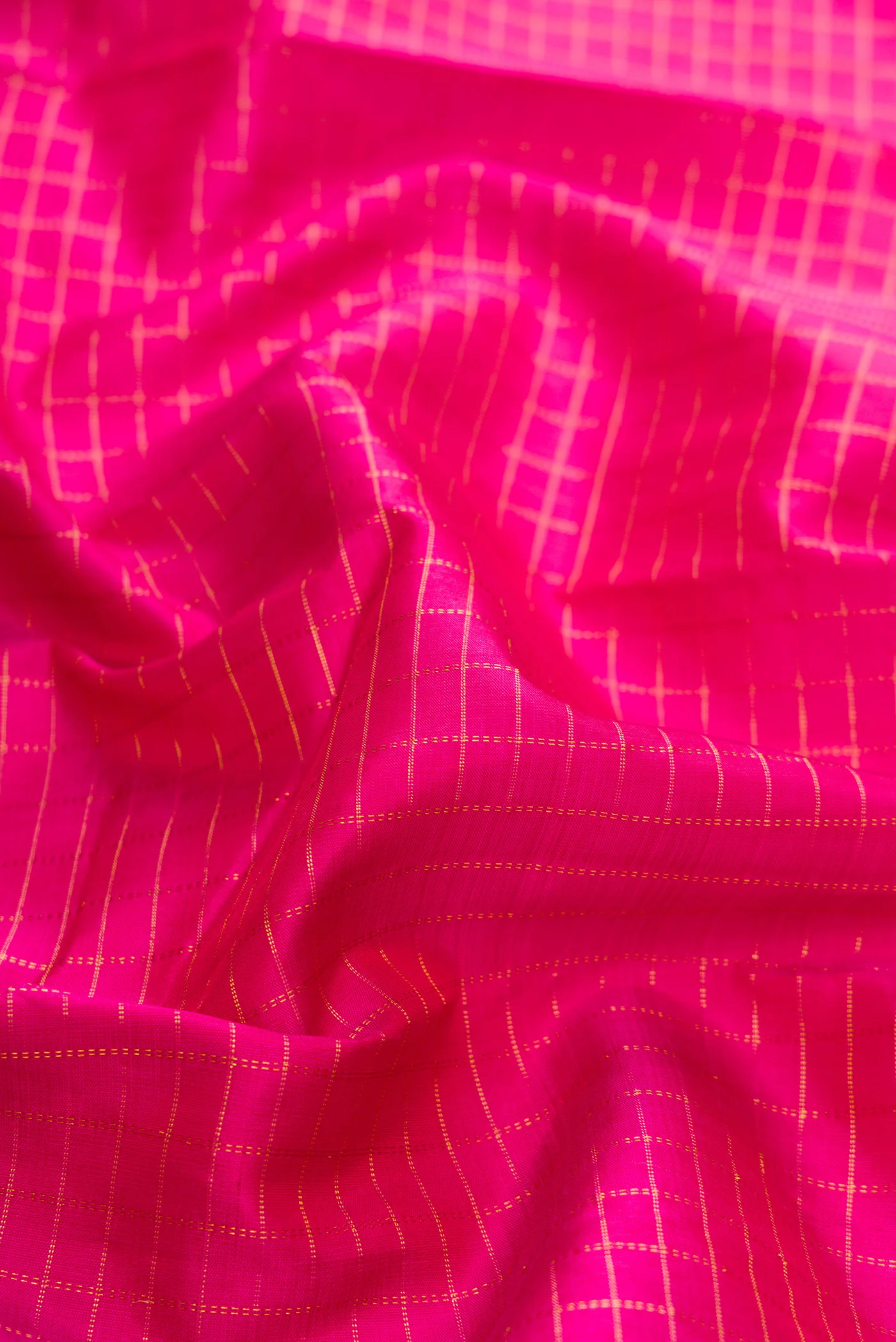 Pink Kanchipuram Silk Saree - Image 2