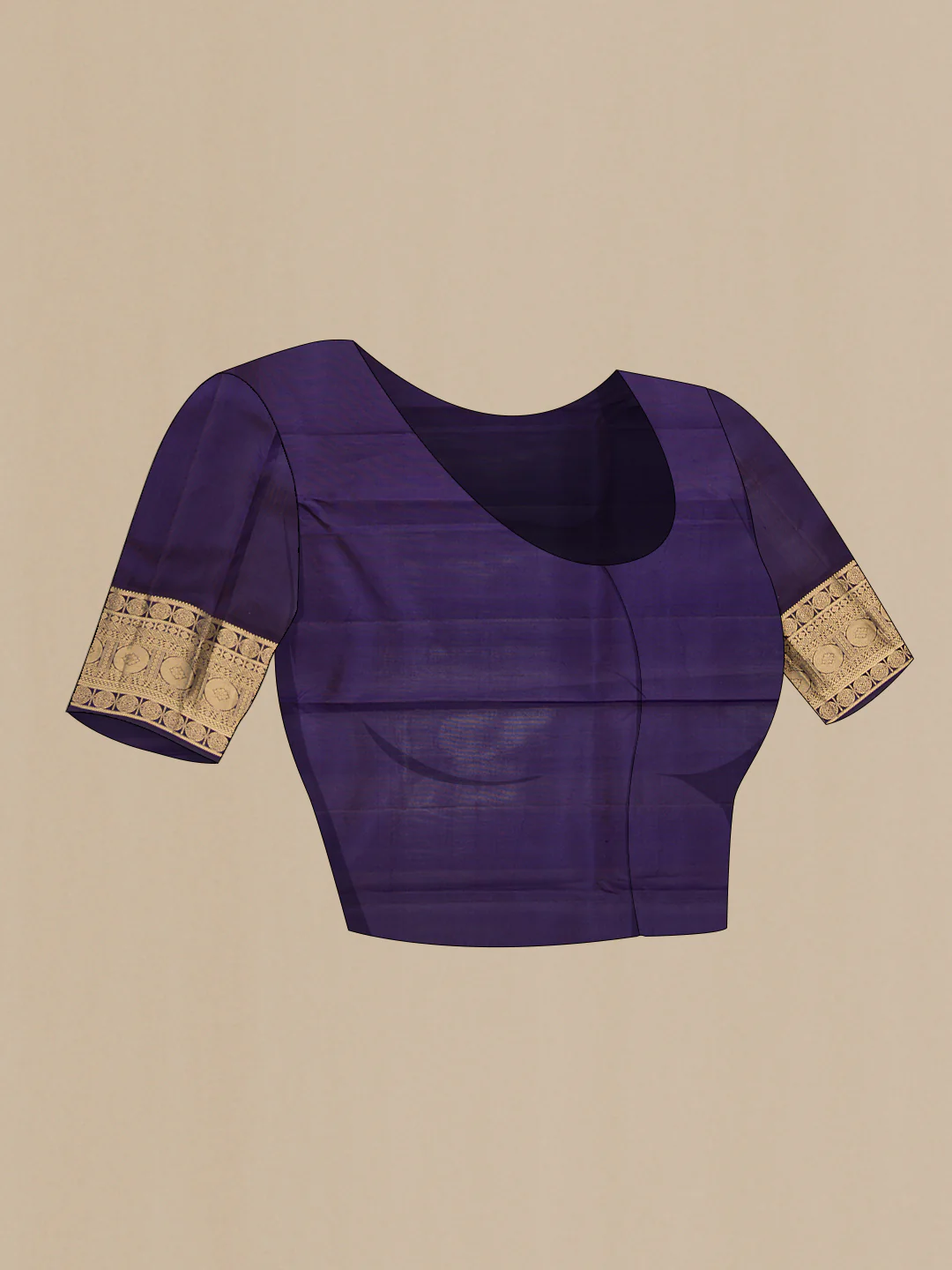 Pink Kanchipuram Silk Saree - Image 5