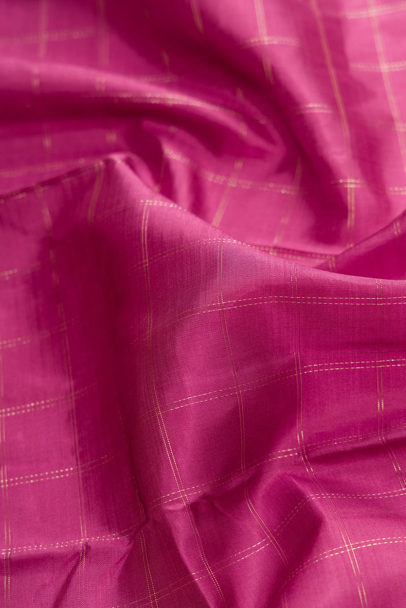 Pink Kanchipuram Silk Saree - Image 2