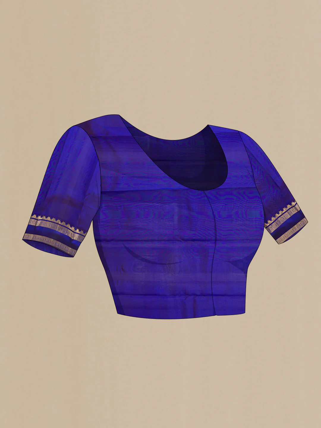 Pink Kanchipuram Silk Saree - Image 5