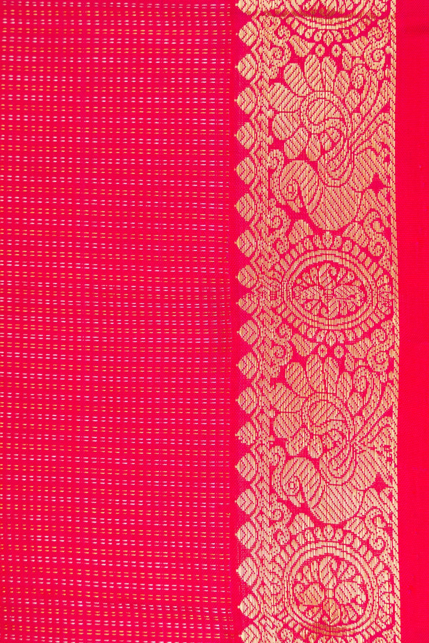 Pink Kanchipuram Silk Saree - Image 3