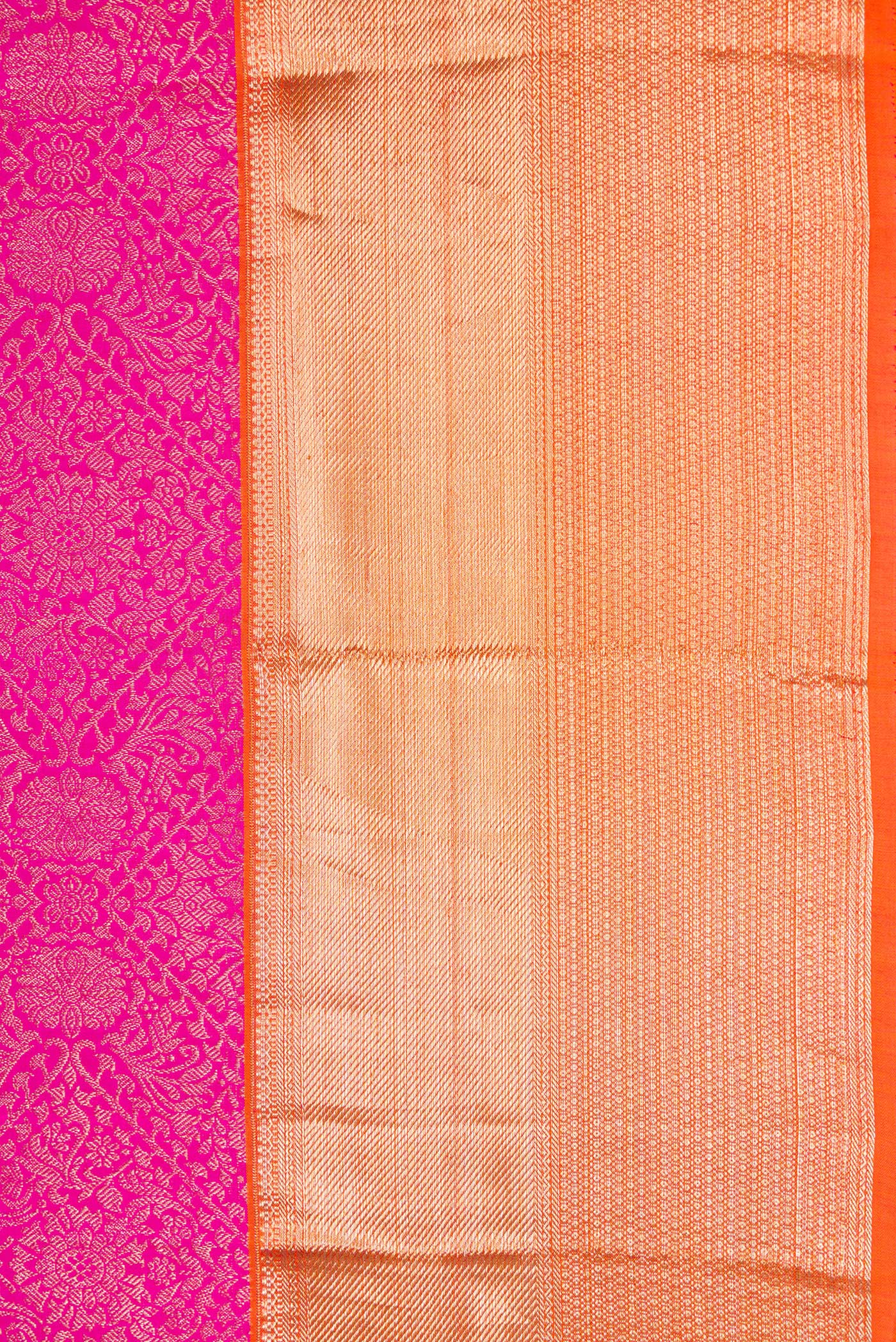 Pink Kanchipuram Silk Saree - Image 3