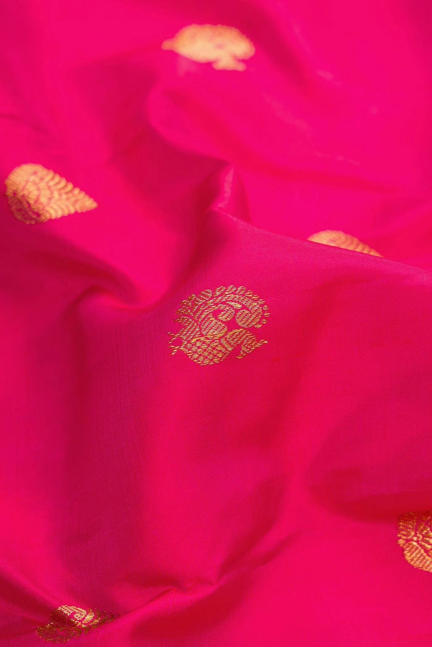 Pink Kanjivaram Silk Saree - Image 2