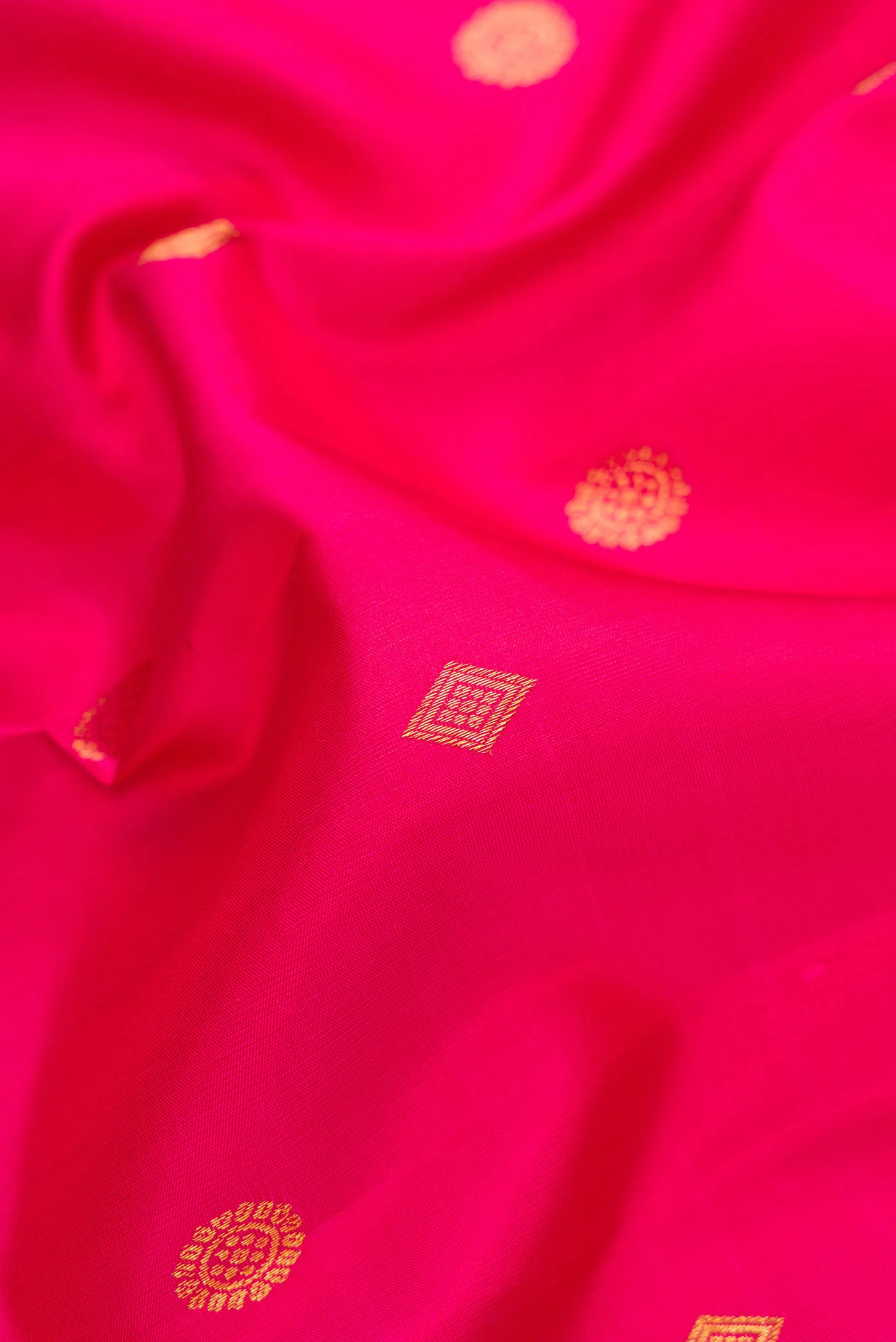 Pink Kanjivaram Silk Saree - Image 2