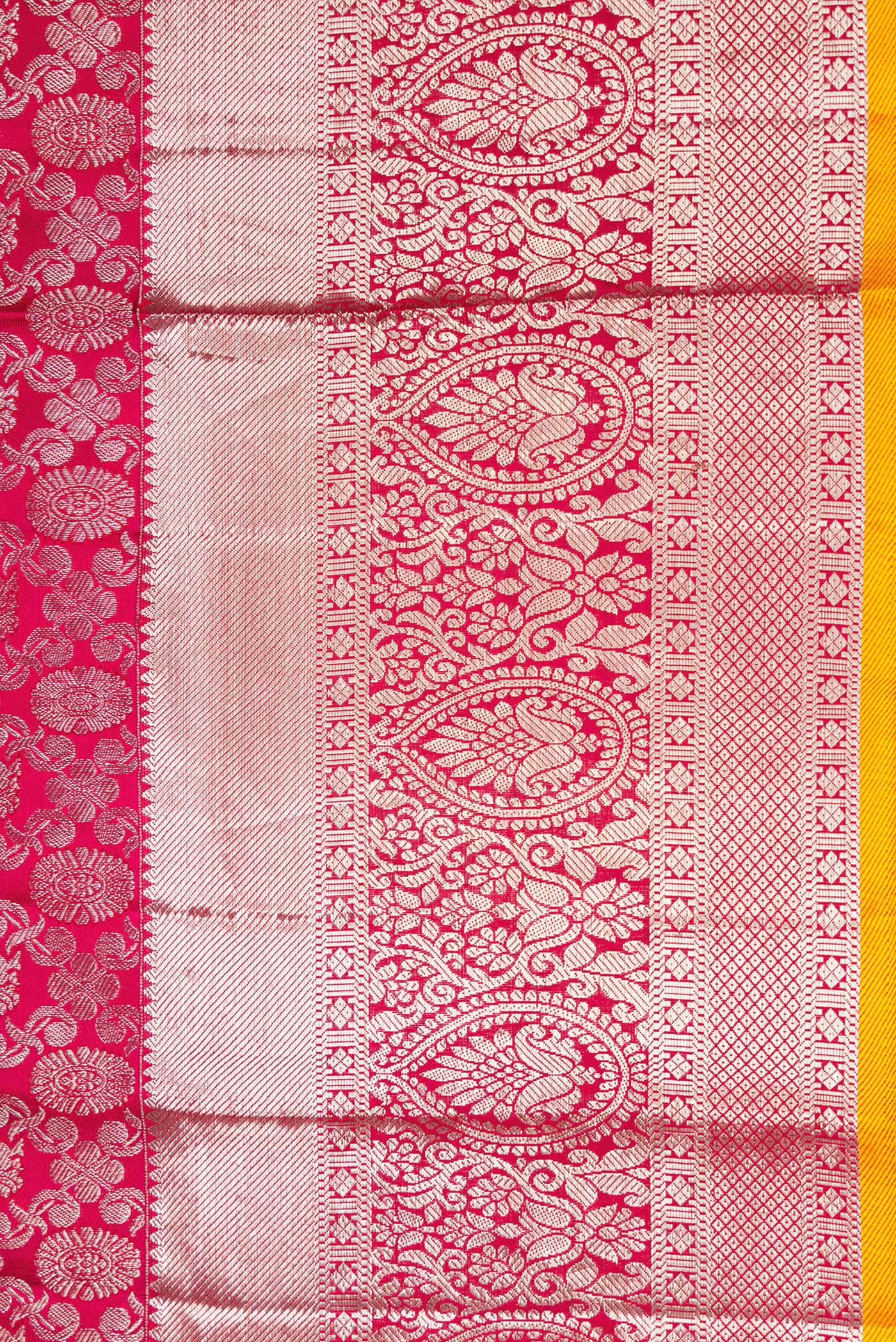 Pink Kanjivaram Silk Saree - Image 3