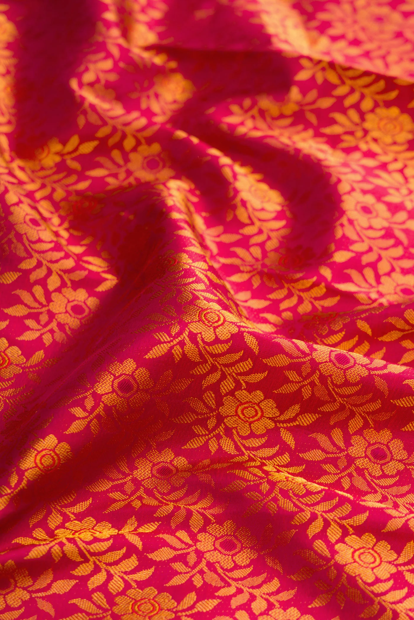 Pink Kanjivaram Silk Saree - Image 2